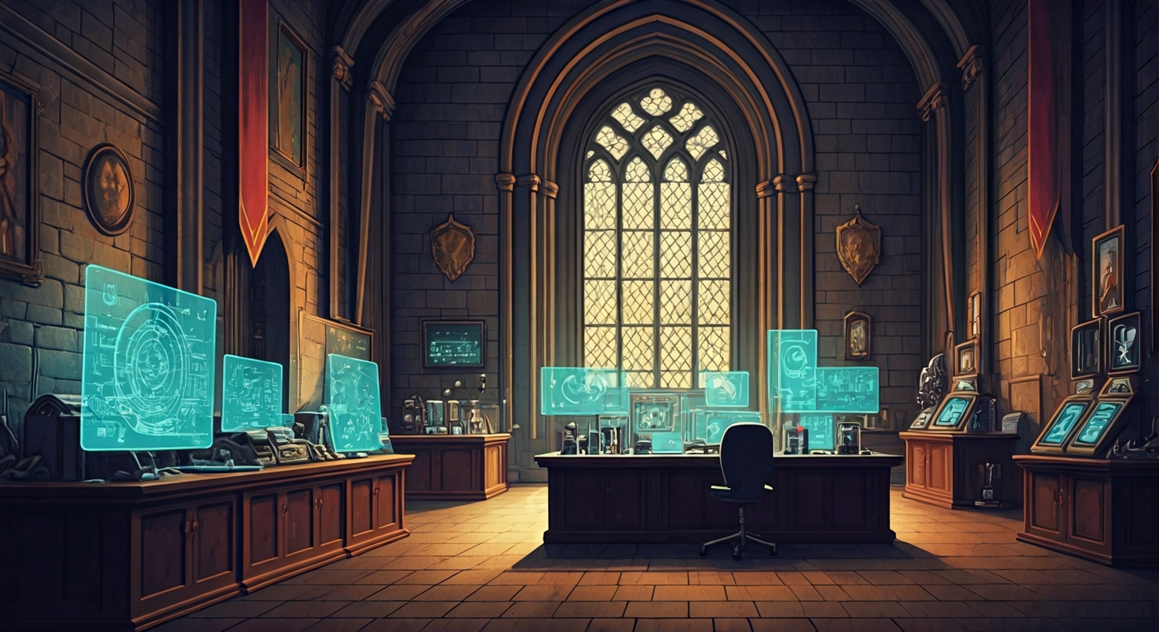 You join the Duke of Soleanna as a visiting scientist on a classified research expedition into the ancient underground temples of the kingdom. Together you'll study the mysterious artifacts and inscriptions related to Solaris, piecing together the history of Soleanna's sun god while navigating both academic pursuits and royal protocols. The Duke's dual role as monarch and researcher creates an fascinating dynamic as you work alongside him in the dim temple corridors.