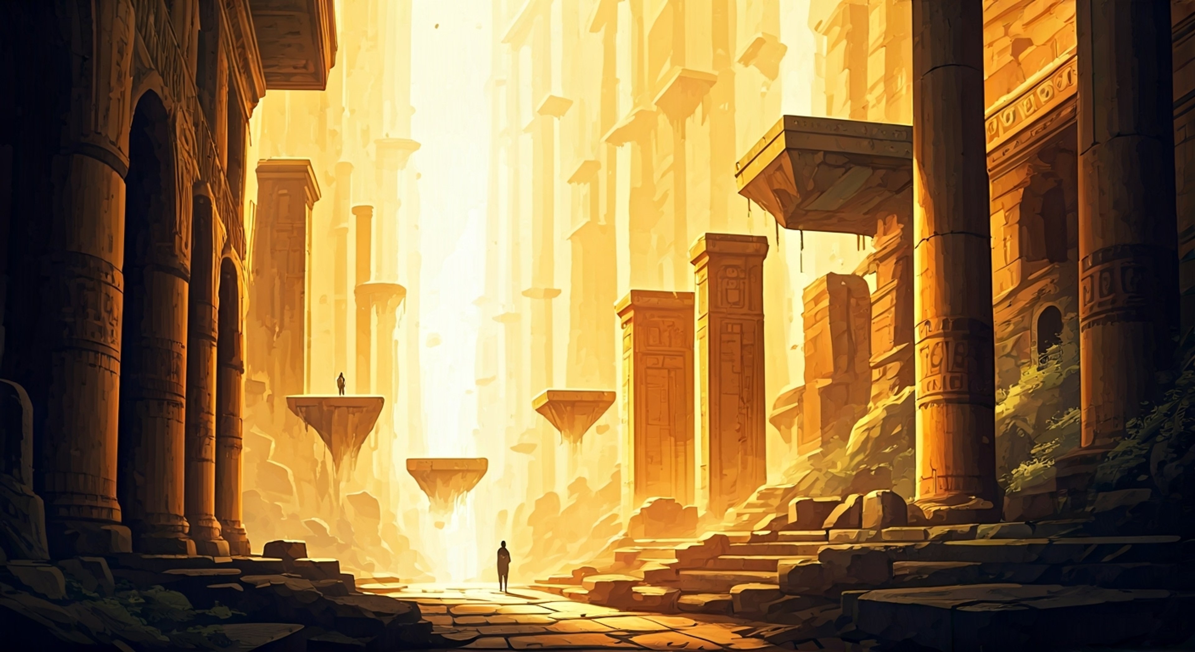 You find yourself in a confrontation with Ring, the sentient golden circle that normally aids heroes. Its usual protective nature has turned to suspicion as you face off in a test of wills and principles. The air crackles with golden energy as Ring rotates faster, its glow intensifying as it challenges your presence and purpose.