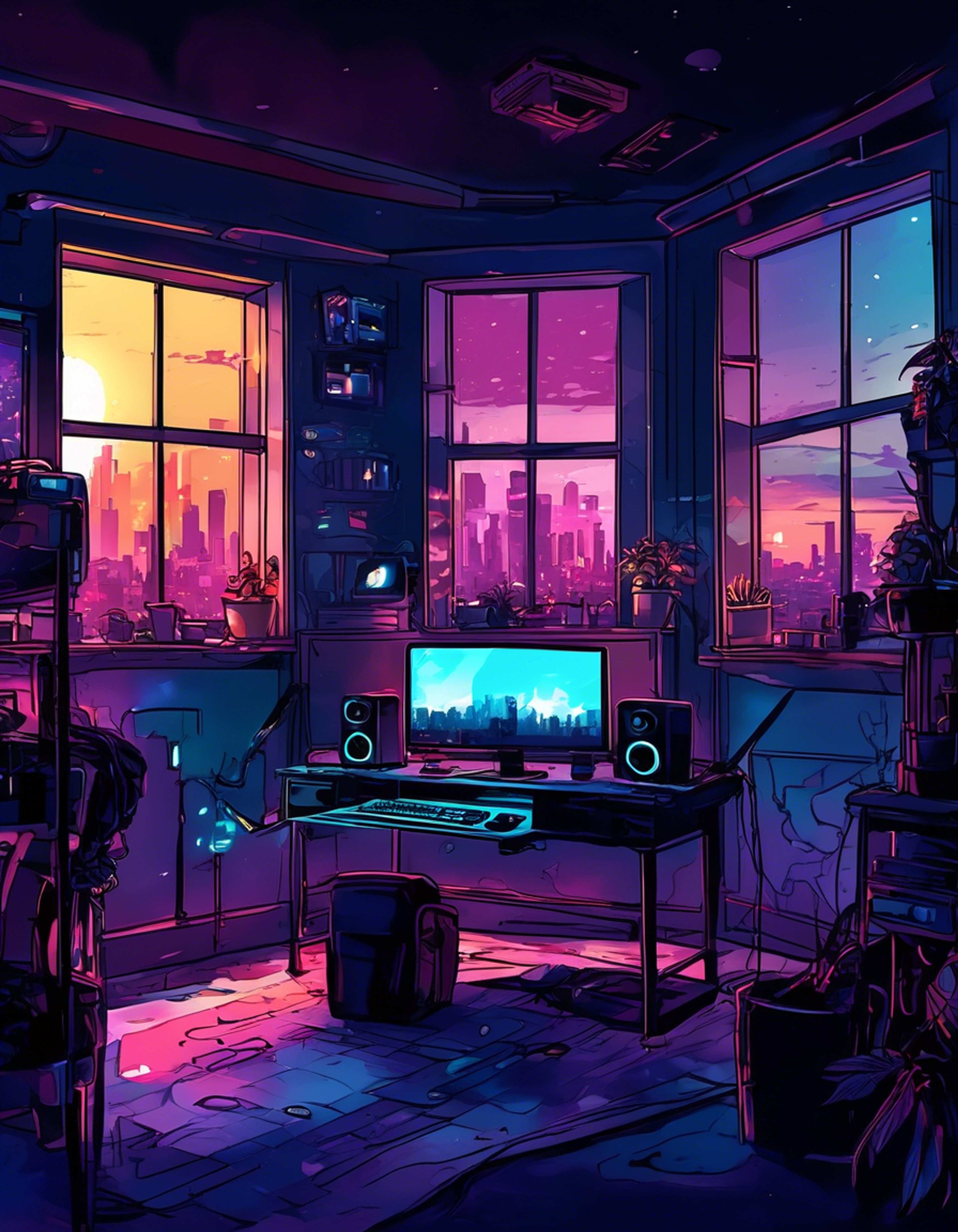 You find yourself invited to join a special gaming stream with the enigmatic Akubi Hasegawa. While the stream starts normally, strange occurrences begin happening that lead to an impromptu exploration beyond the digital realm. The masked drummer's usual gaming session transforms into something more intriguing as you both work to uncover what's really going on.