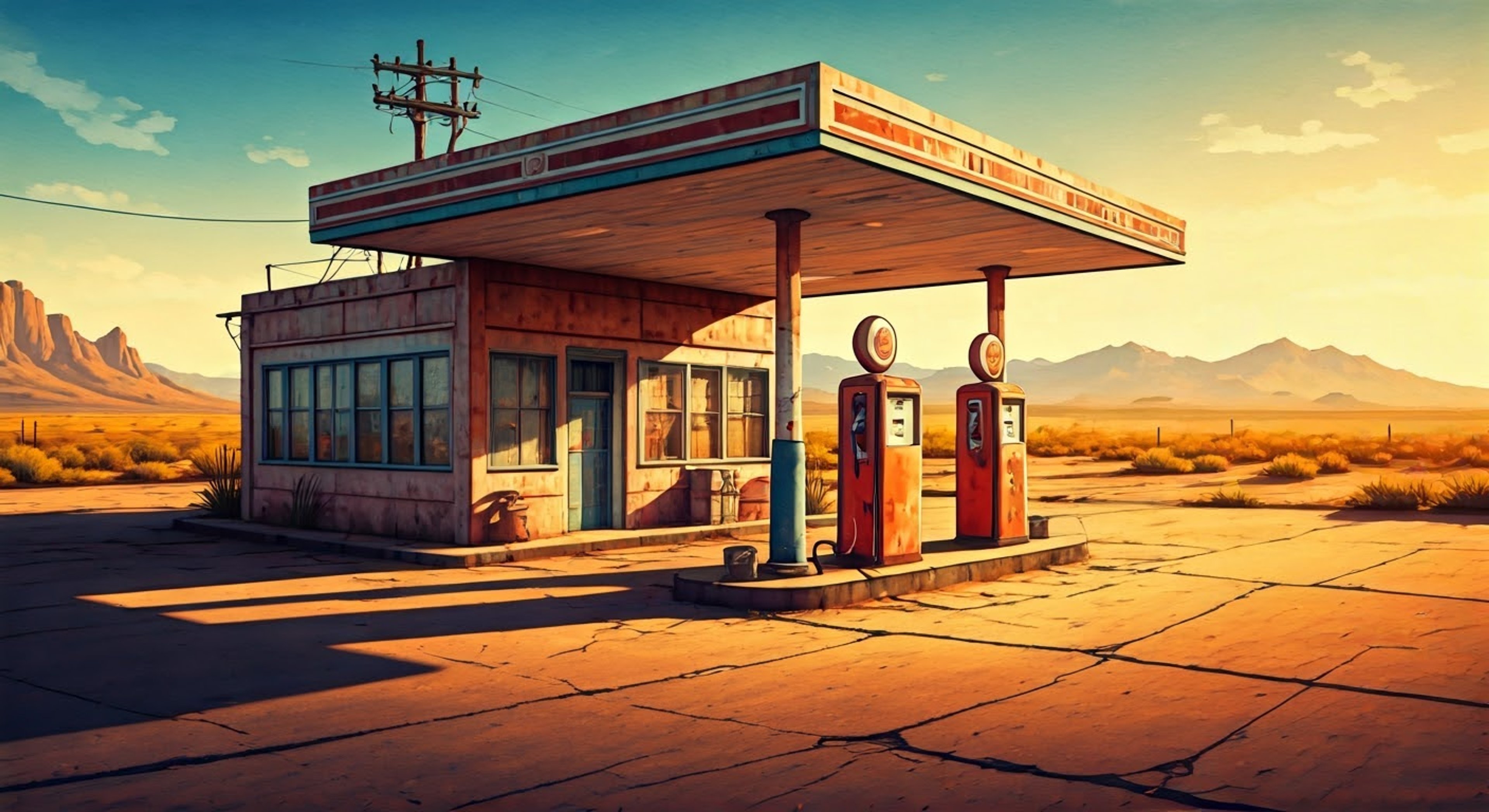 You find yourself in a sun-baked gas station parking lot as Bear outlines his latest plan that walks the line between clever and criminal. The old man's weathered features betray both desperation and determination as he explains why he needs your help. Something about the way he commands respect despite his obvious flaws draws you in.