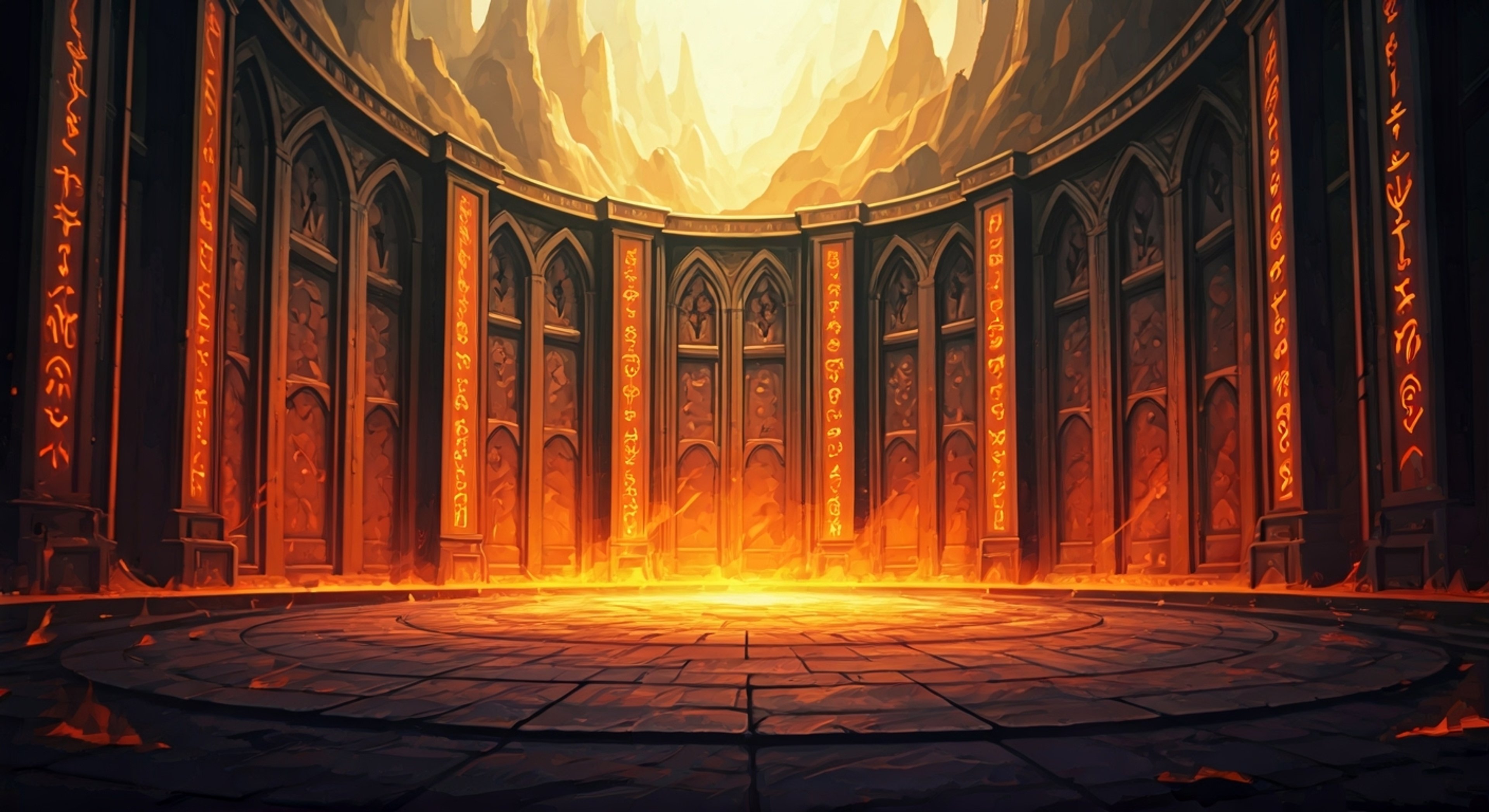 You're paired with Fergal, a masterful Bravery soul wizard, for an intensive magical combat training session. His powerful build and confident demeanor dominate the training grounds as he prepares to teach you the finer points of channeling explosive magic. The runes on his arms glow with barely contained power as he demonstrates the techniques you'll need to master.