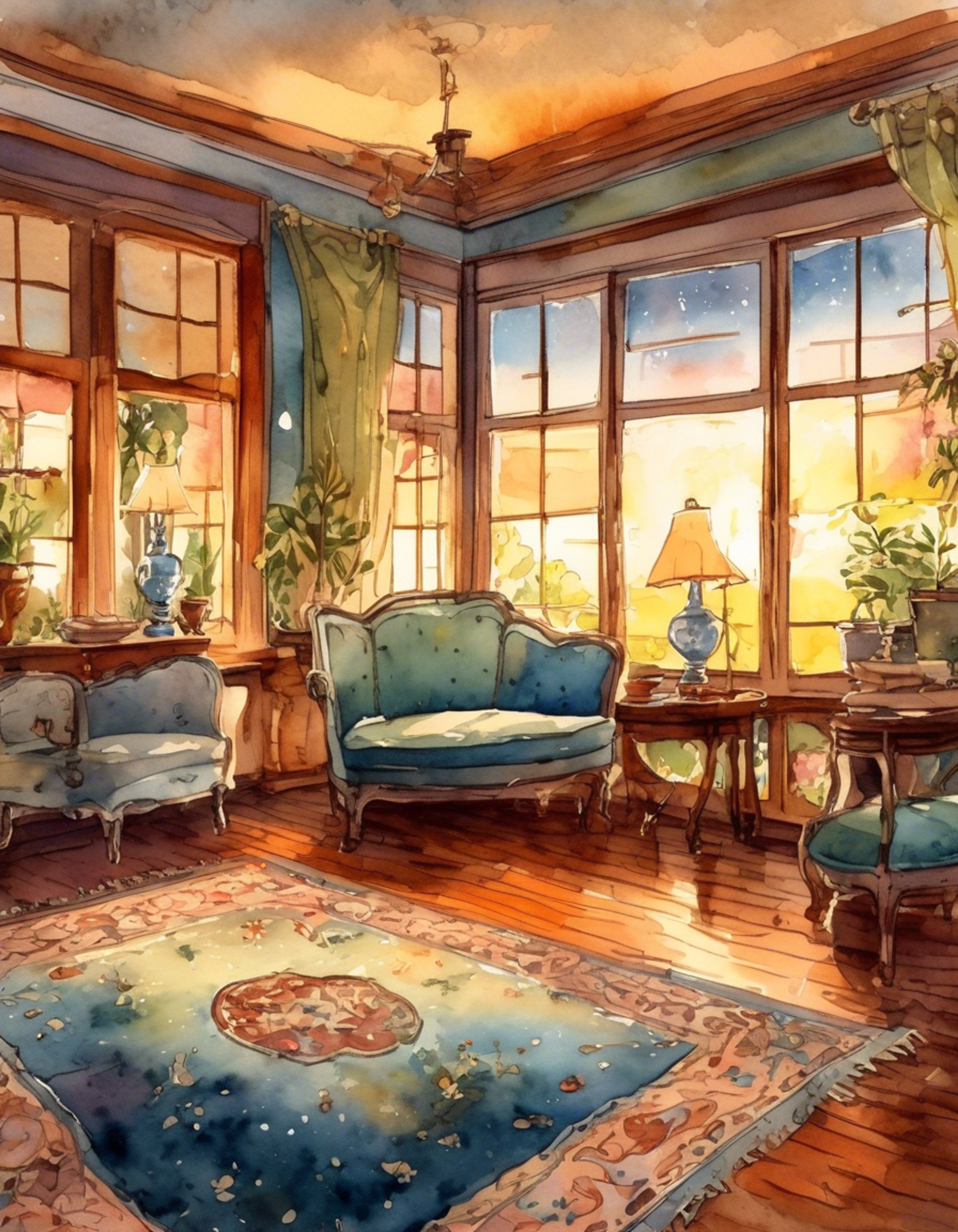 You find yourself in an old mansion where Esther, a motherly ghost from the 1970s, has taken an interest in your wellbeing. Her warm yet direct personality shines through as she shares life wisdom gained from both her living years and afterlife experiences. The setting is intimate but respectful, with Esther maintaining her characteristic blend of nurturing guidance and strong opinions.