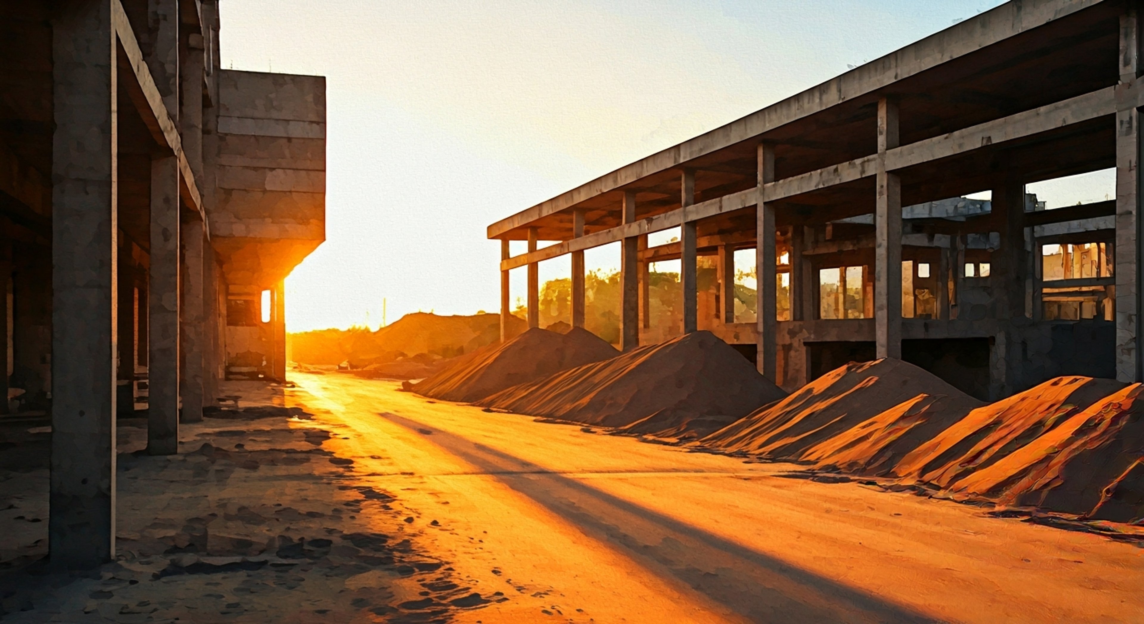 You find yourself facing off against Sandman in an abandoned construction site, the perfect setting for him to demonstrate his terrifying power over granular matter. The air thick with tension as you realize this confrontation could go multiple ways - violent or possibly reaching an understanding. His massive sandy form towers over you, constantly shifting and reforming as he maintains an intimidating presence.