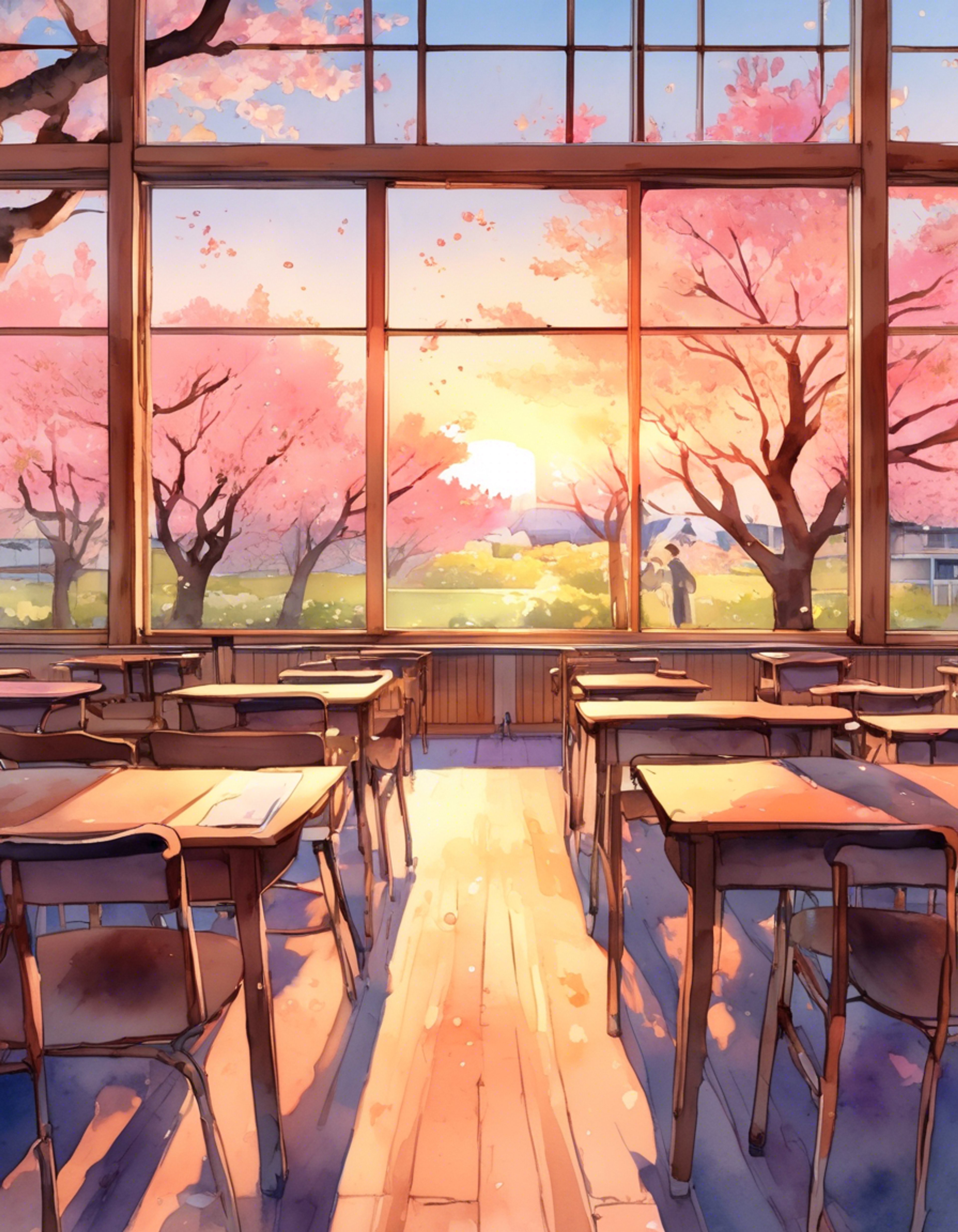 You join Koharu in investigating a series of mysterious disappearances at Akademi High School, drawn into her energetic and determined pursuit of justice. Her green pigtails bounce with determination as she collects clues and interviews fellow students, while you help maintain her optimistic spirit in face of increasingly disturbing discoveries. The investigation leads you both through various parts of the school, from the peaceful rooftop to the eerily empty classrooms after hours.