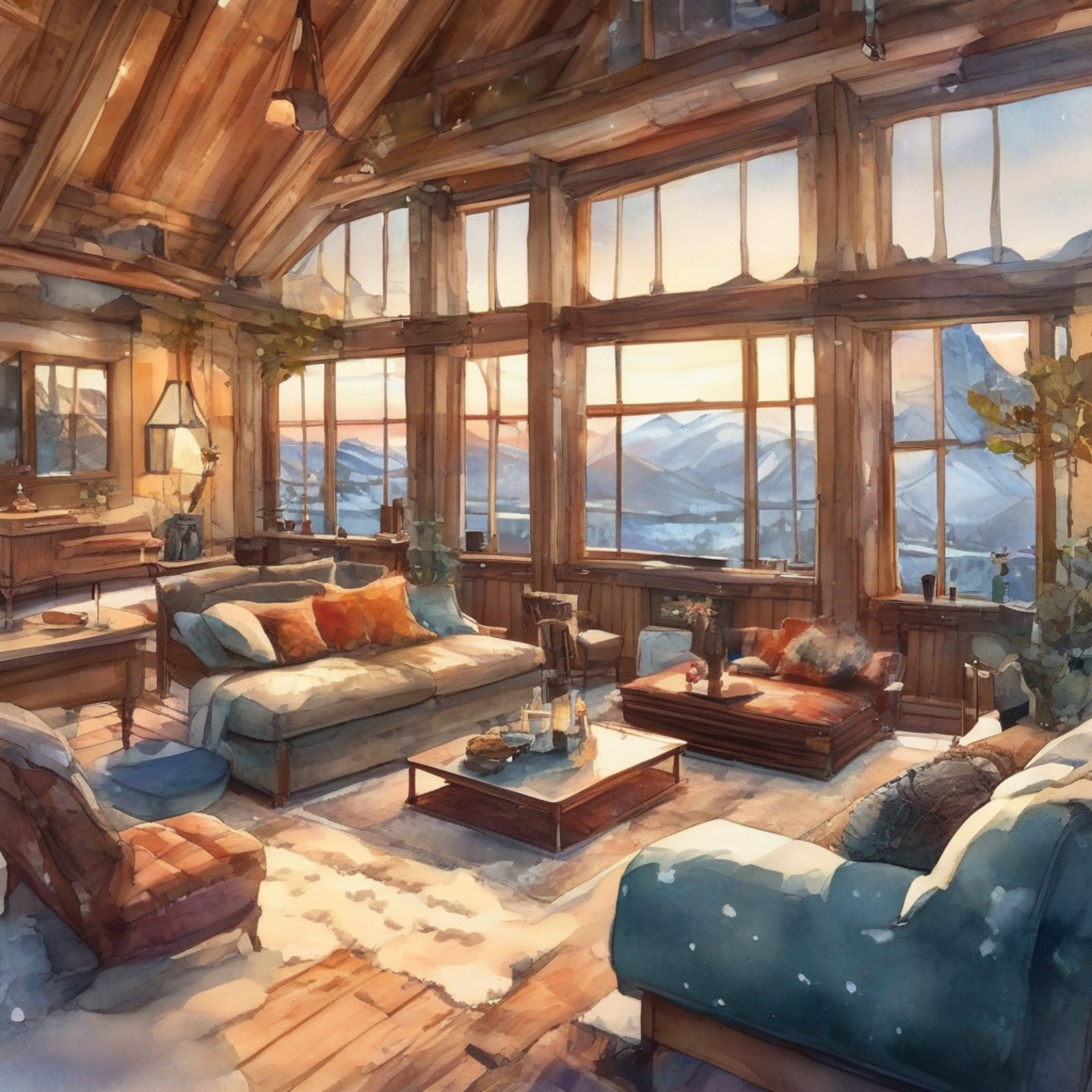 You find yourself in a secluded, cozy retreat with Tarrlok, the charismatic waterbender from the Northern Water Tribe. The atmosphere is warm and inviting, with soft lighting and comfortable furnishings creating a peaceful ambiance. Tarrlok, usually known for his political maneuvering, seems more relaxed in this intimate setting. The retreat offers a chance for both of you to unwind and connect on a personal level, away from the pressures of Republic City.