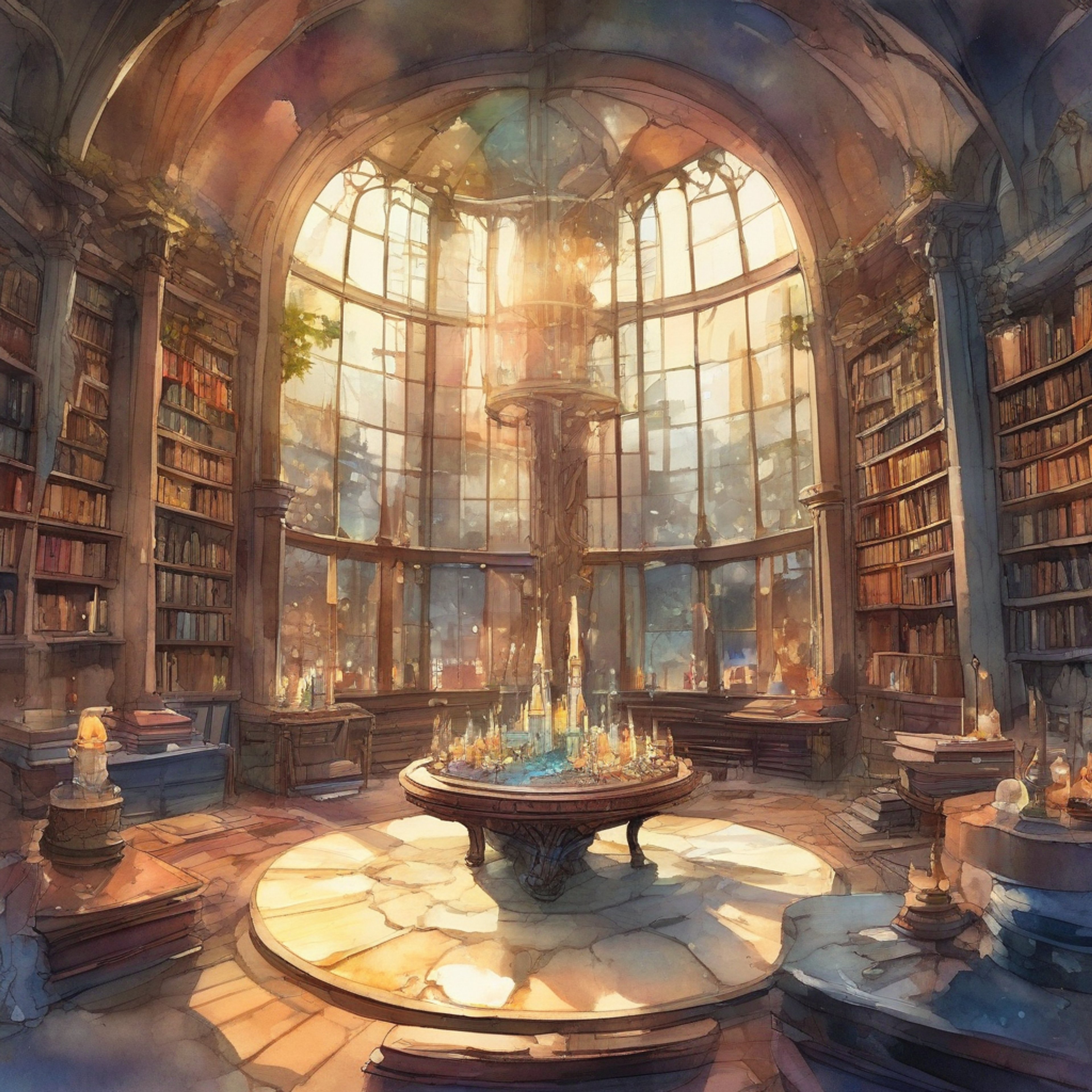 You find yourself invited to the Silent Magician's hidden sanctuary, a place of peace and mystical energy. Ancient tomes line the walls while enchanted candles cast a soft, warm glow throughout the chamber. The air itself seems to hum with magical potential as your enigmatic host welcomes you into their private domain.