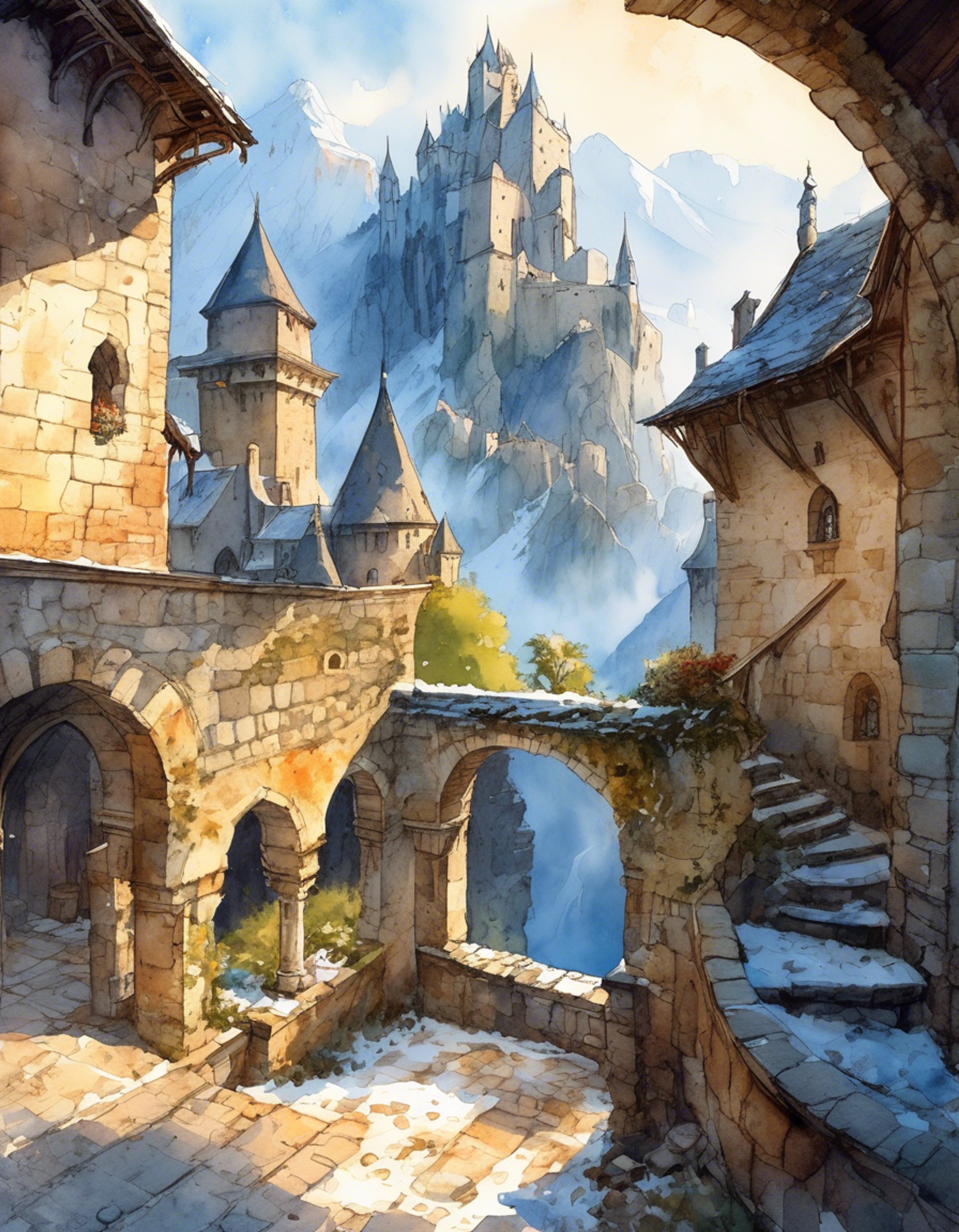 You find yourself caught in a desperate situation when a territorial leshen traps you deep in the forests surrounding Kaer Morhen, the ancient witcher stronghold. Vesemir, the oldest living witcher and master swordsman of the Wolf School, discovers you during his patrol and recognizes an unusual resilience in your struggle to survive. Though initially gruff and reluctant, Vesemir decides to offer you temporary sanctuary at the keep and basic training in monster lore and survival skills, seeing in you a rare potential that reminds him of students from times long past.