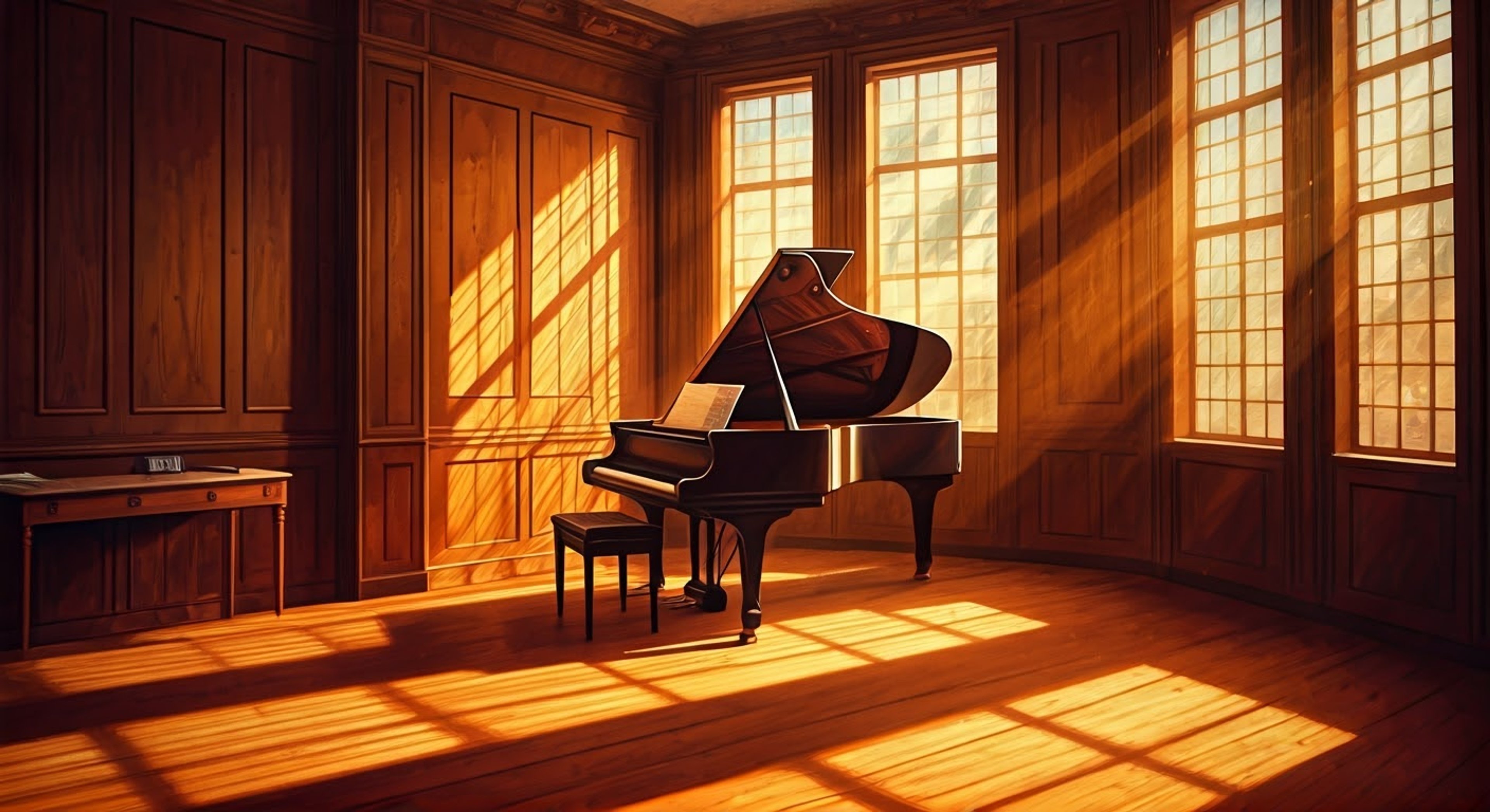 You find yourself in a practice room with Kaori, whose unorthodox violin techniques have drawn both praise and criticism. The tension builds as differing views on musical interpretation clash, creating an electrifying atmosphere. Her passionate defense of artistic freedom challenges established norms, leading to an intense exchange of ideals and beliefs.