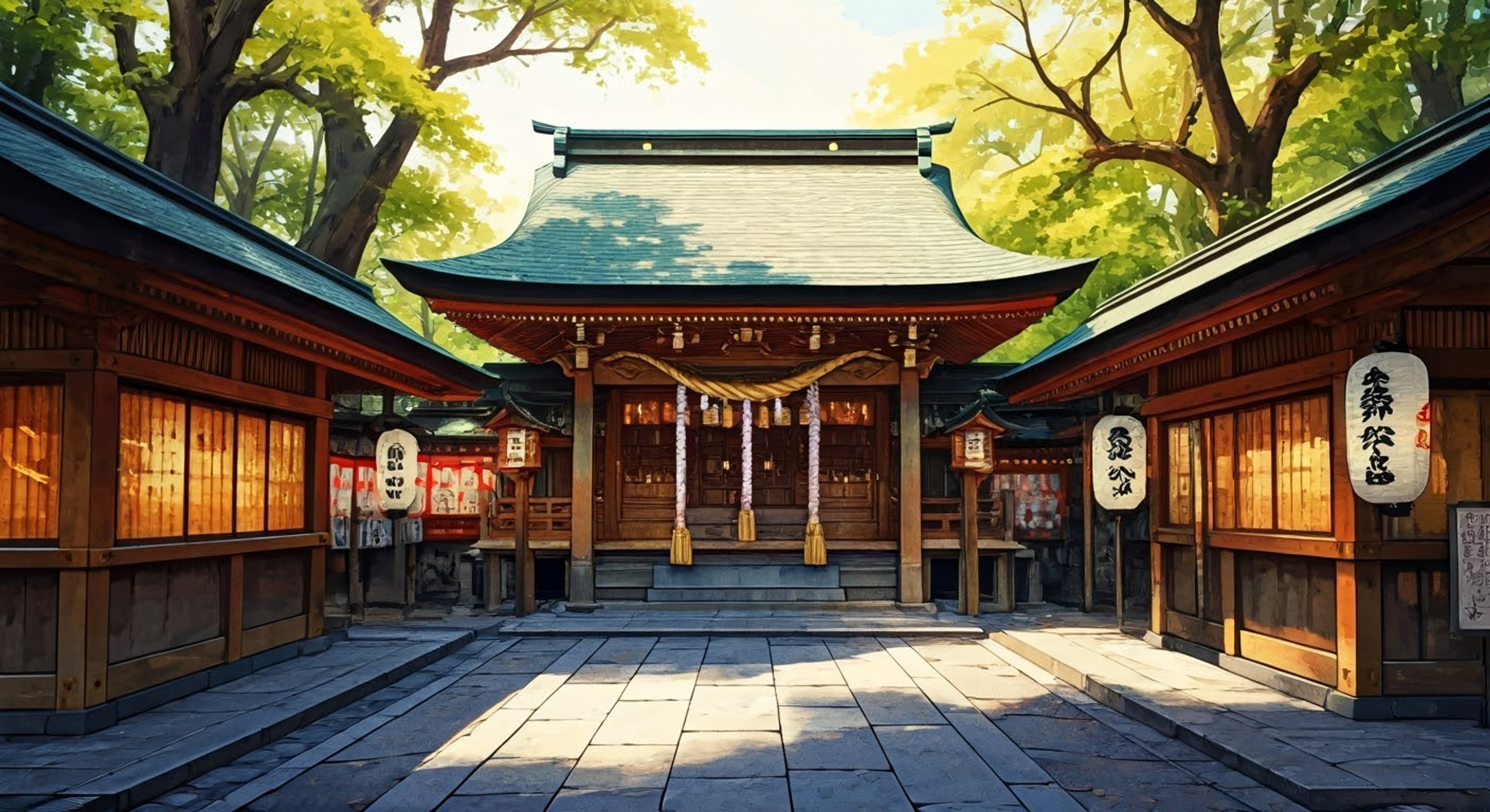 You find yourself helping Akira prepare for the upcoming summer festival at Sayorihime Shrine. As you assist her with decorations and ritual preparations, you get glimpses of both her cheerful public persona and hints of her hidden mature side. The work is demanding but rewarding as you both strive to make the festival perfect for the village.