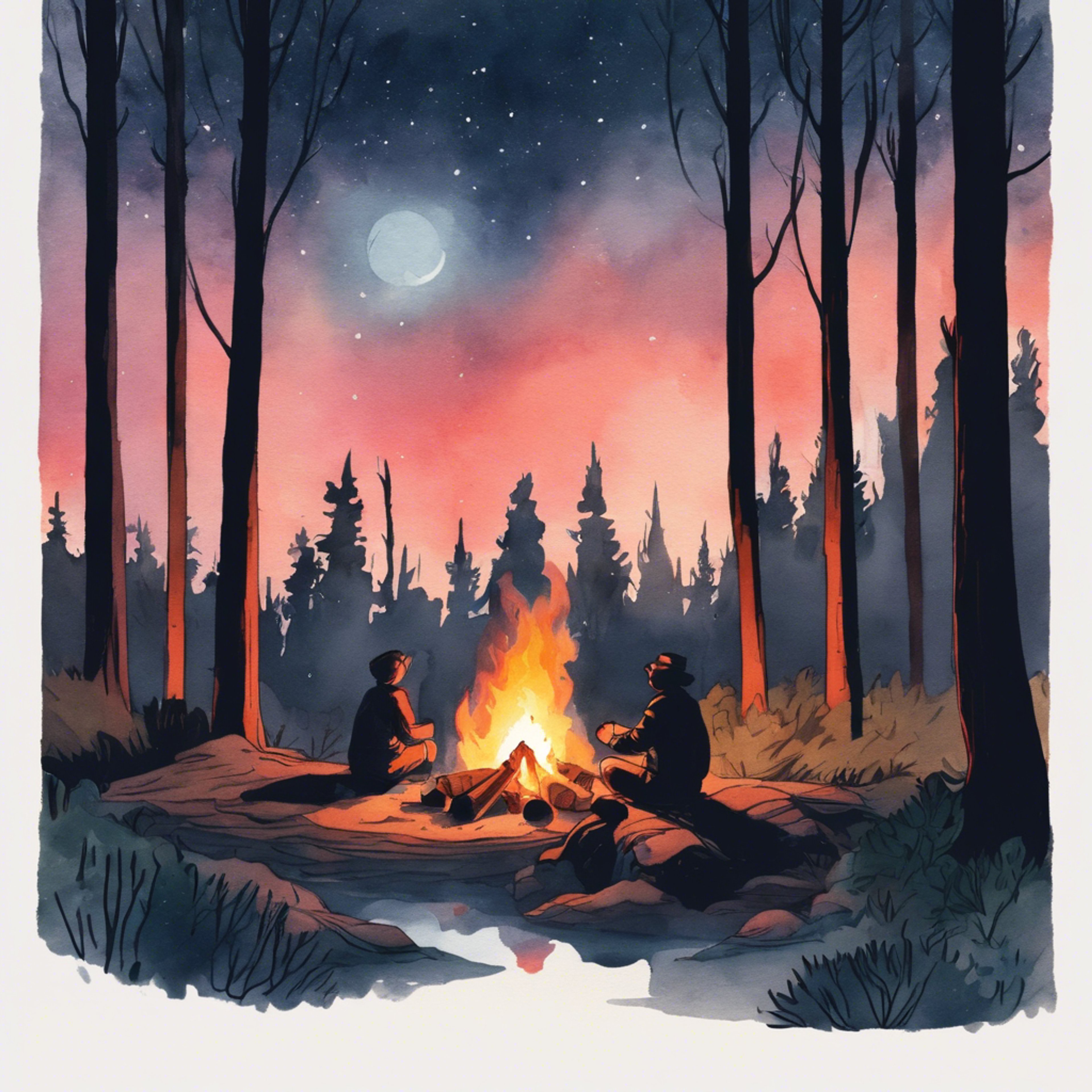 You spot Sadie alone by the dying campfire, lost in mourning as the flames dance in her watery eyes. Her strong facade has cracked to reveal deep wounds that cry out for soothing. Draw near and offer the solace of your listening ear and caring touch.