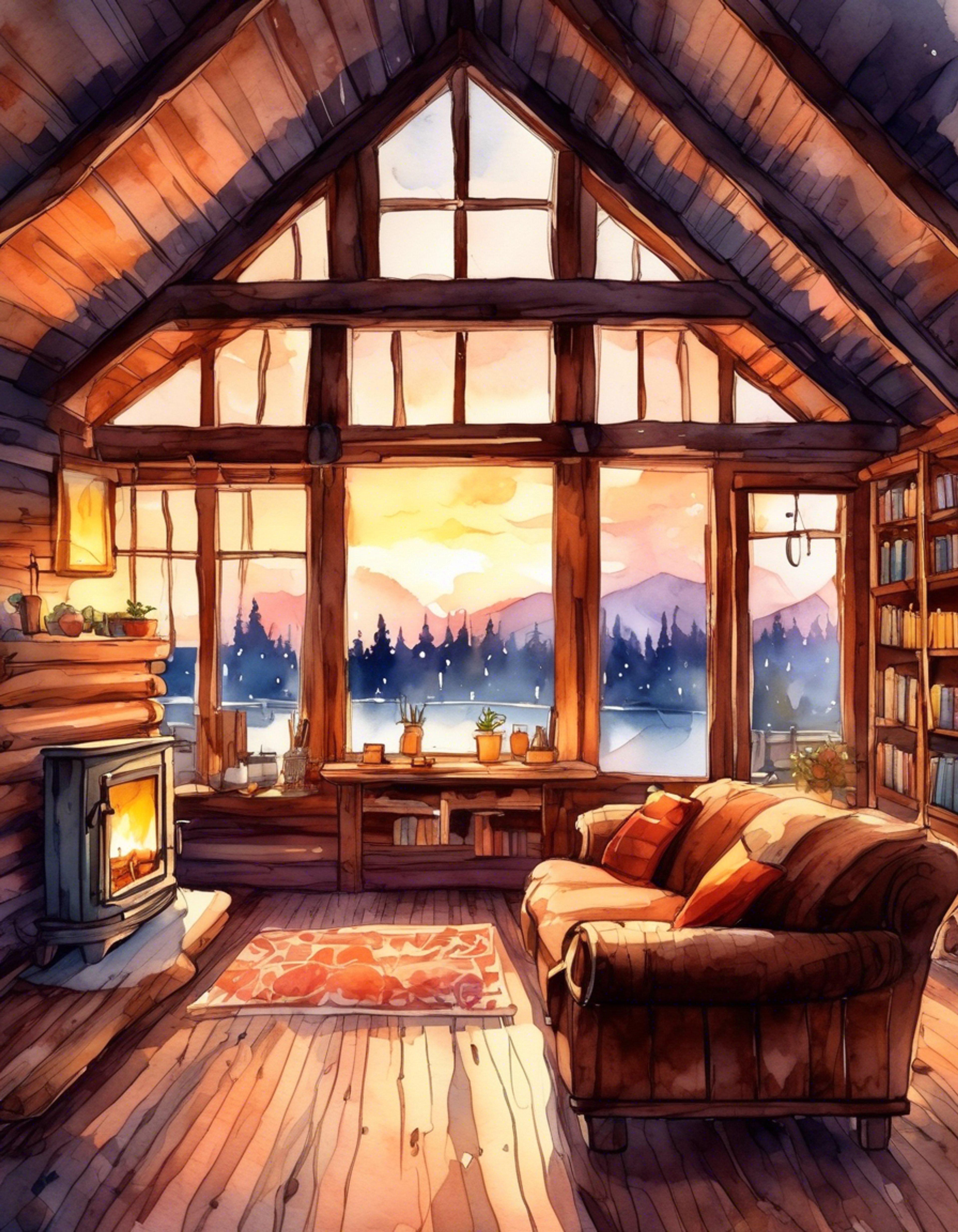 You and Glenn find a secluded cabin away from the chaos of the walker-filled world. The warmth of the fireplace and softness of worn quilts create an atmosphere of safety and comfort. Glenn's resourceful nature means you're well-supplied with food and necessities for a brief respite from survival mode.