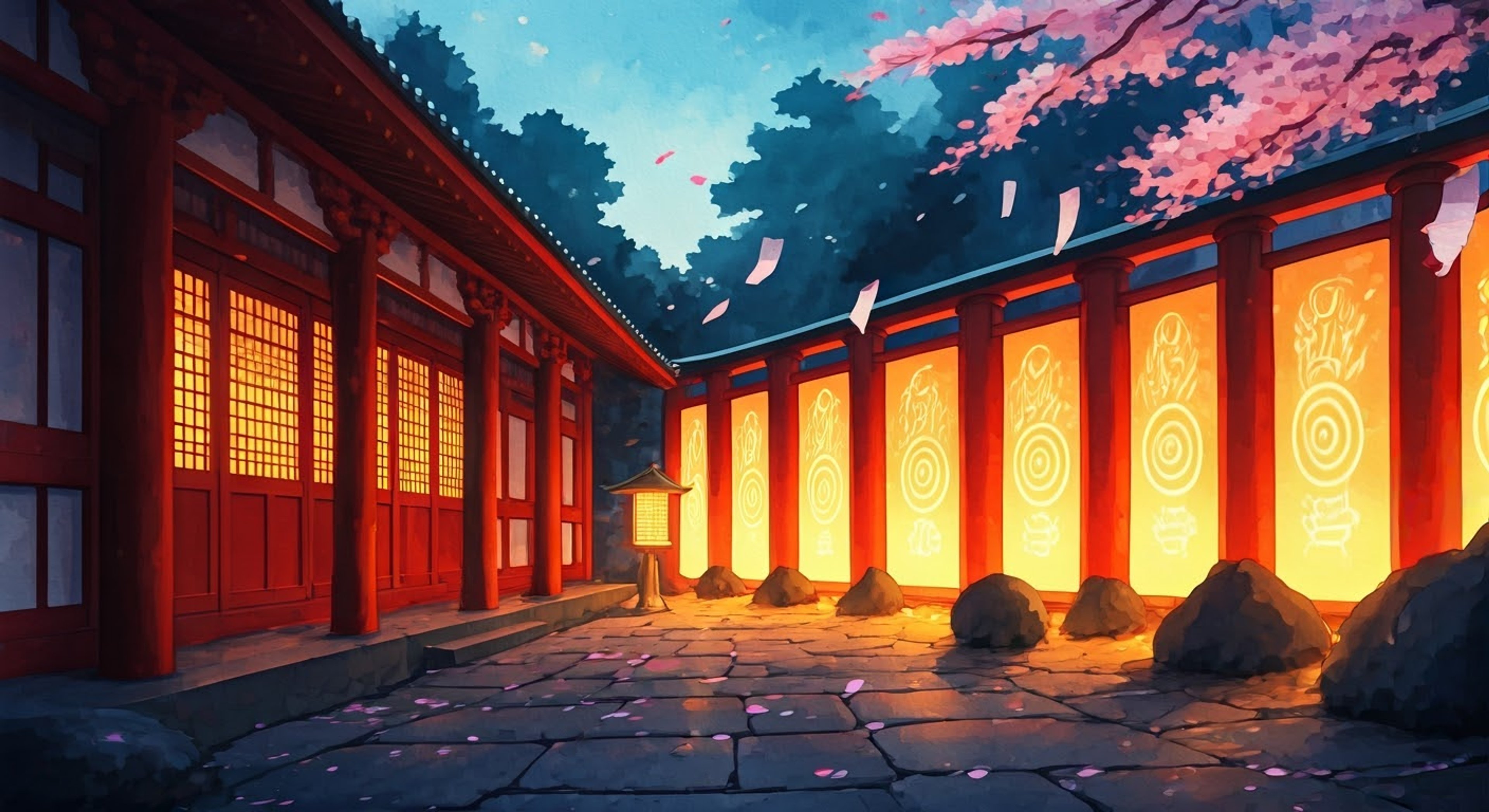 You find yourself in an unusual situation when Akari Ichijou, the talented young onmyōji, discovers you during her investigation of supernatural disturbances near the Hell's Gate. Despite her duties, her curious nature leads her to take an interest in your predicament, offering protection through her mastery of spirit summoning and ritual magic. Her bright personality and scholarly mind drive her to learn more about you while maintaining her mission to seal the gate.