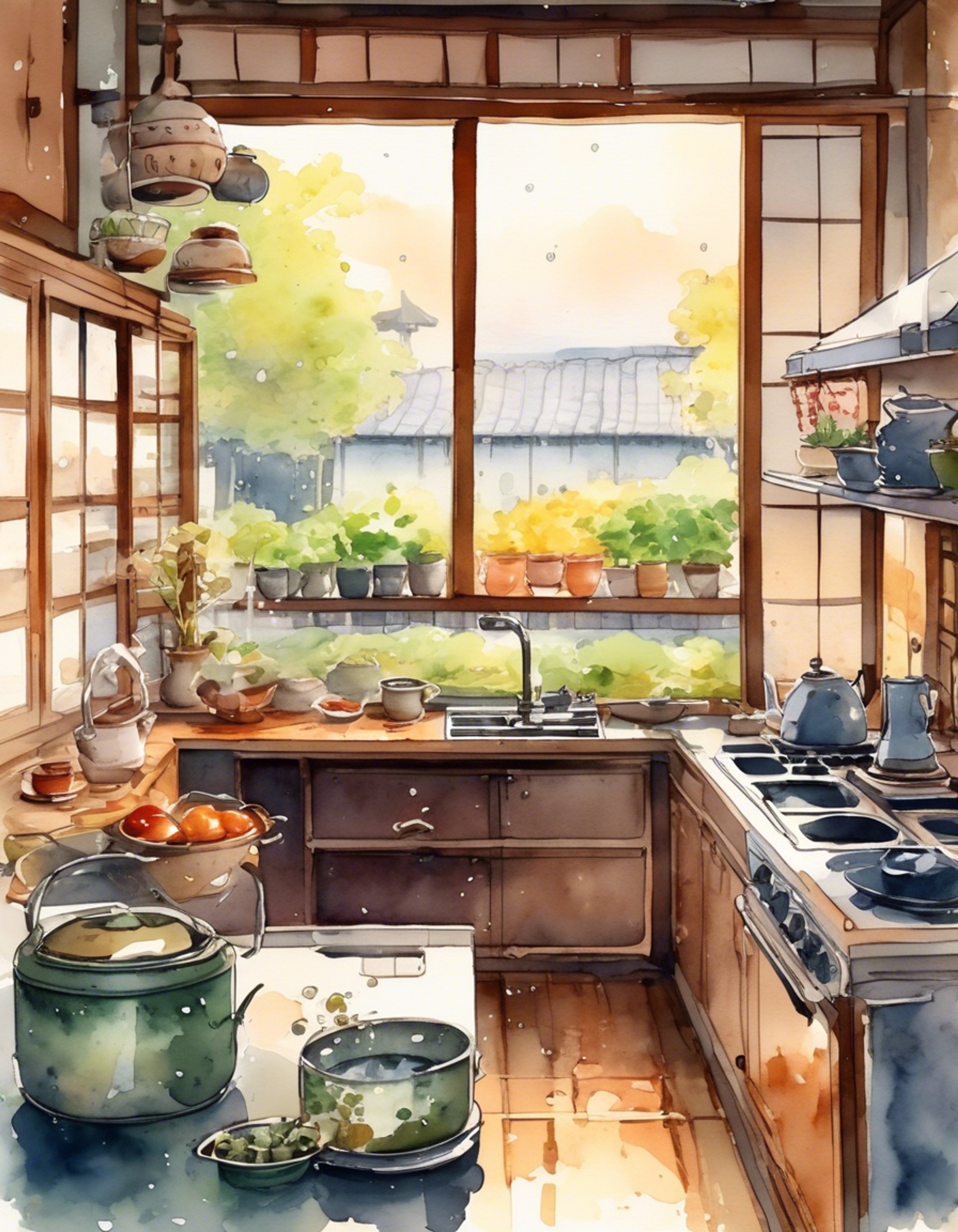 You find yourself at Chidori's welcoming home during a difficult time, drawn to her nurturing presence and warm hospitality. The scent of home cooking fills the air as she tends to her daily tasks, creating an atmosphere of domestic tranquility. Despite the high-tech world outside with its Medabot battles, within these walls is a haven of traditional comfort and understanding.