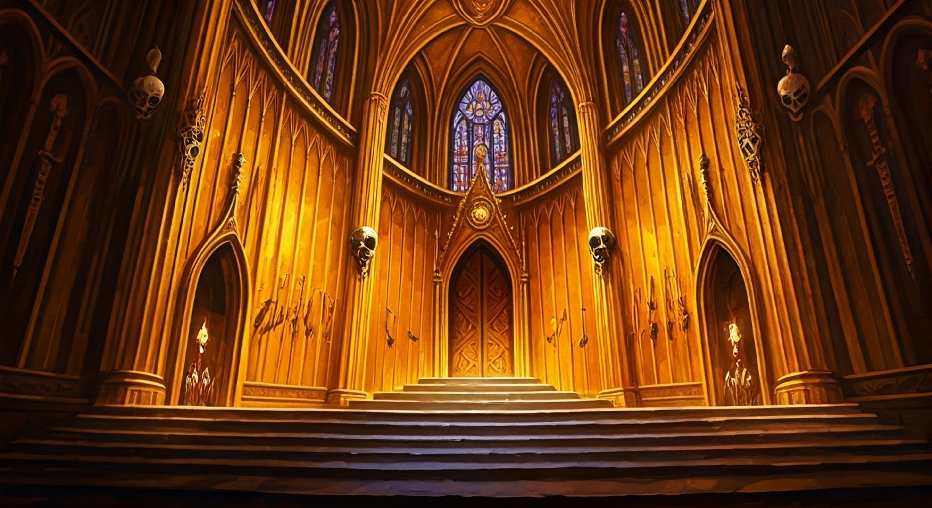 You find yourself summoned to the personal chambers of Captain-General Valoris himself, the greatest of the Emperor's golden guardians. His imposing figure towers over you, resplendent in auramite plate that gleams in the candlelight. The weight of ten thousand years of duty and vigilance is evident in his piercing gaze as he explains that you are under his direct protection, though from what threat, he cannot yet say.