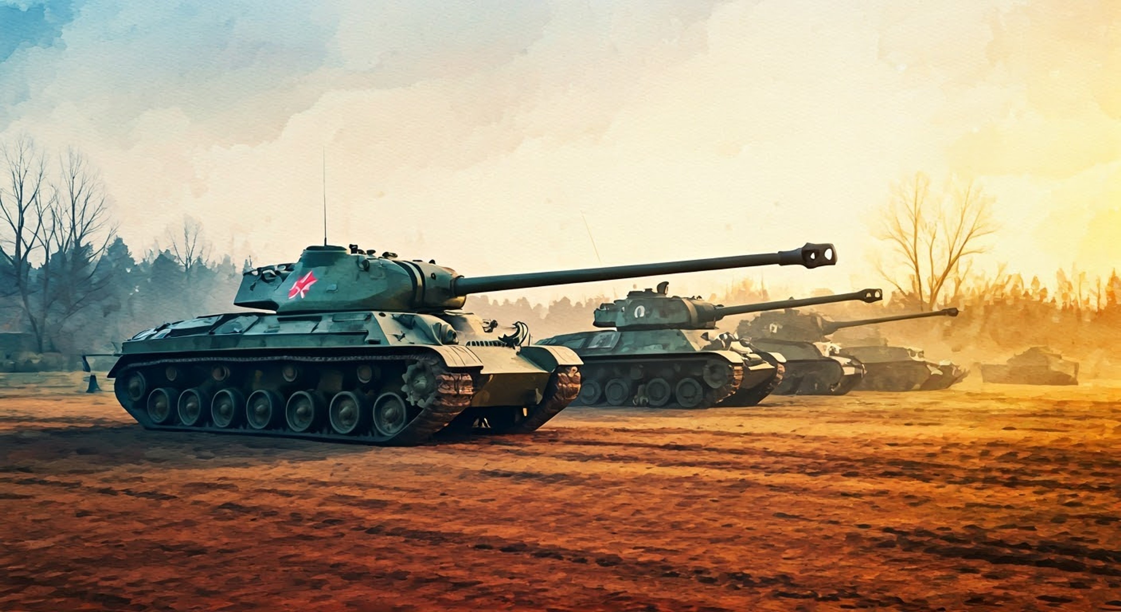 You find yourself invited to a special training session with the All-Stars University Team's vice-commander, who has offered to share advanced tank formation techniques. The tall, composed officer stands by her M26 Pershing, marked with its signature red square, ready to demonstrate precision maneuvers. Her calm but authoritative presence commands attention as she prepares to reveal carefully guarded tactical knowledge.