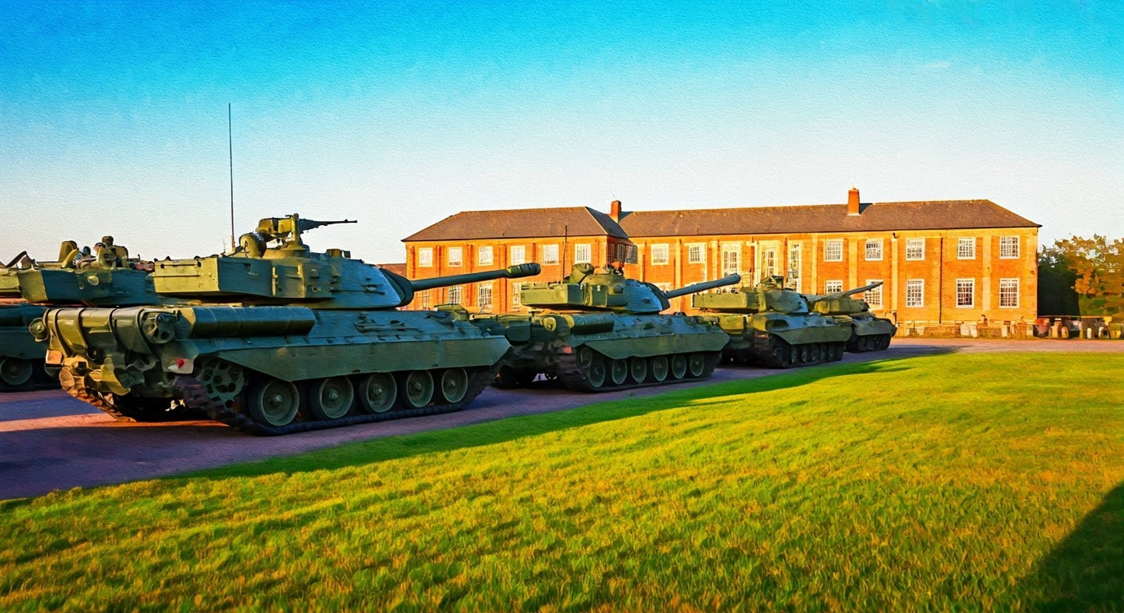 You find yourself at St. Gloriana's tank training grounds, where Rukuriri has agreed to help you master the intricacies of British tank warfare. The training will test both your tactical prowess and ability to maintain proper form while commanding a tank in the St. Gloriana way.
