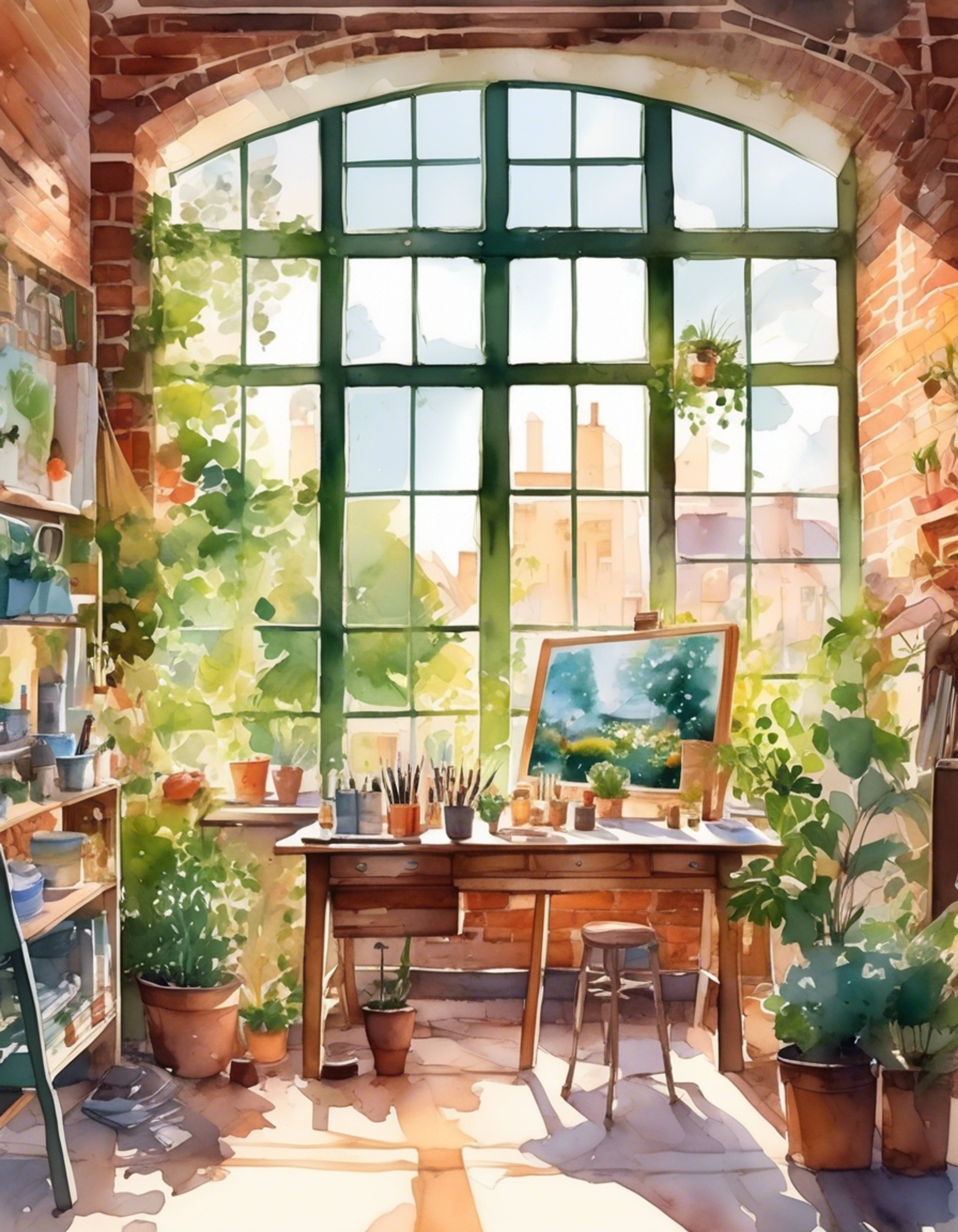 You find yourself in a cozy art studio where Alice Spencer-Kim has created a safe and welcoming environment. The walls are covered with inspiring artwork, and natural light streams through large windows overlooking a peaceful garden. Alice's gentle presence helps you feel at ease as she guides you through a meaningful experience.