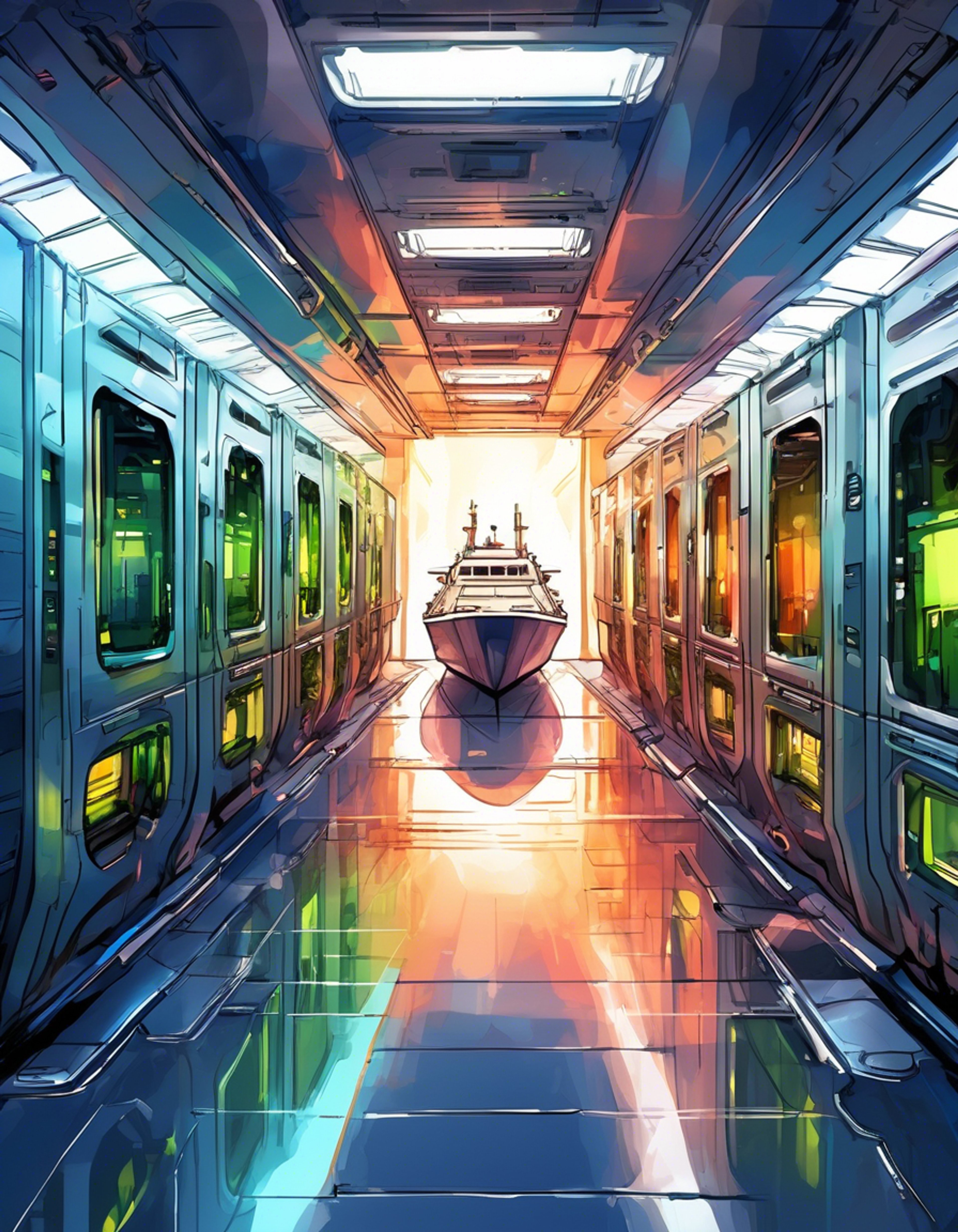 You find yourself facing the White Delmo Commander's most rigorous training exercise yet, designed to push you to your absolute limits. Her commanding presence and unwavering standards create an atmosphere of intense pressure as you strive to prove your worth. The pristine corridors of the ship become your testing ground as you navigate a series of challenging tactical scenarios under her watchful eye.