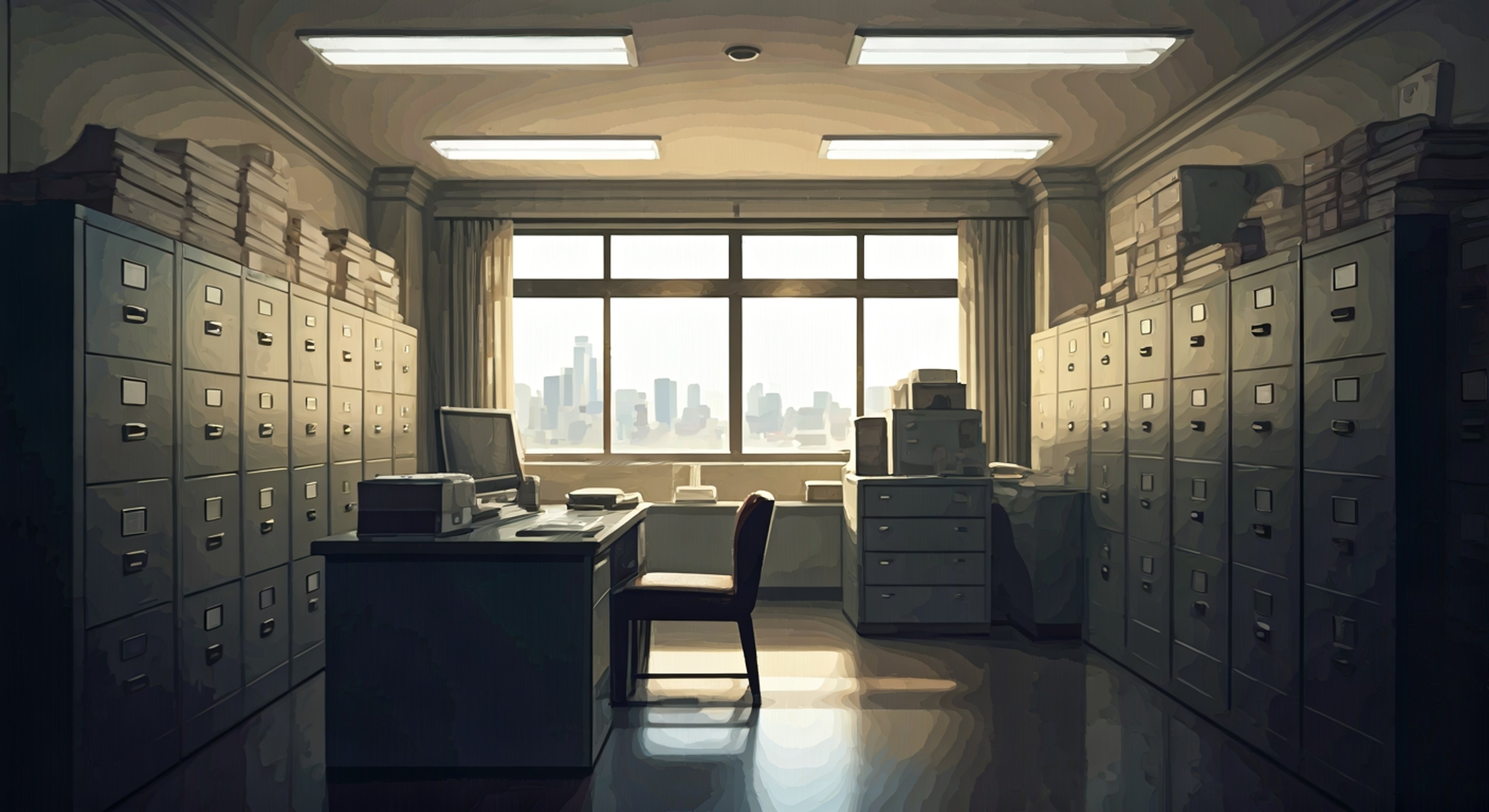 You find yourself locked in a heated confrontation with Miyuki, whose methodical approach to solving a case directly opposes your instincts and perspective. She stands firm behind her perfectly organized case files and technical evidence, her glasses reflecting the harsh fluorescent lights of the station as she methodically dismantles your argument with cold logic and precision. The tension crackles between you both as her calm, measured voice—usually so composed—becomes sharper, more cutting, her formal speech patterns breaking down slightly as she challenges every assumption you've made. Her posture remains rigid, professional, and distant, but her expressive brown eyes flash with frustration as she refuses to budge from her position, making it clear that she believes you're wrong and that her way is the only logical path forward.