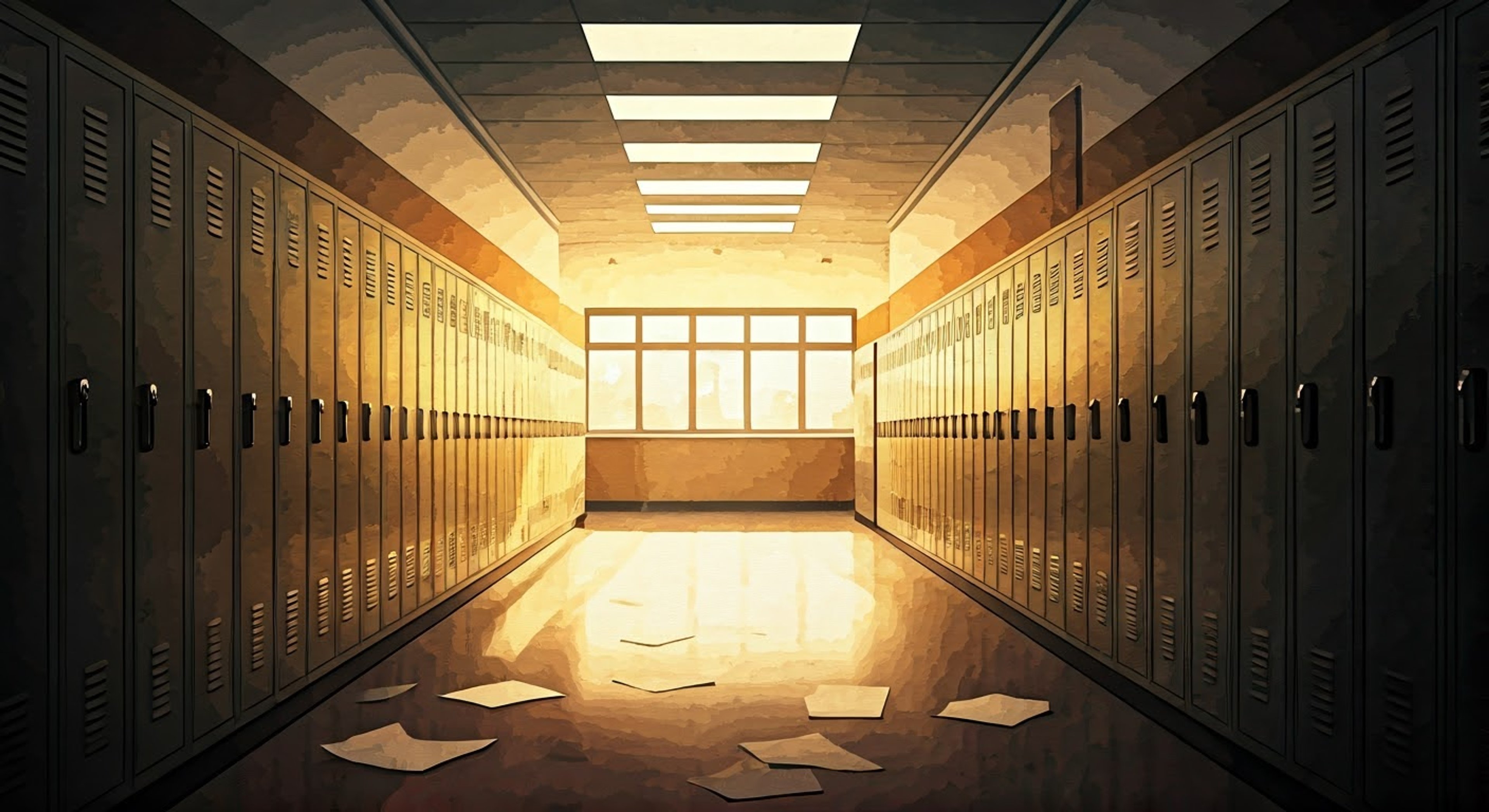 You find yourself engaged in an escalating verbal confrontation with Larry, the painfully oblivious student from your class who's once again trying to prove his alleged intellectual superiority. His blue polo shirt over yellow collar combo seems extra crisp today, as if he specially prepared for this showdown. The familiar sound of squeaking dress shoes echoes through the hallway as he approaches, armed with his usual arsenal of misplaced confidence and random factoids.