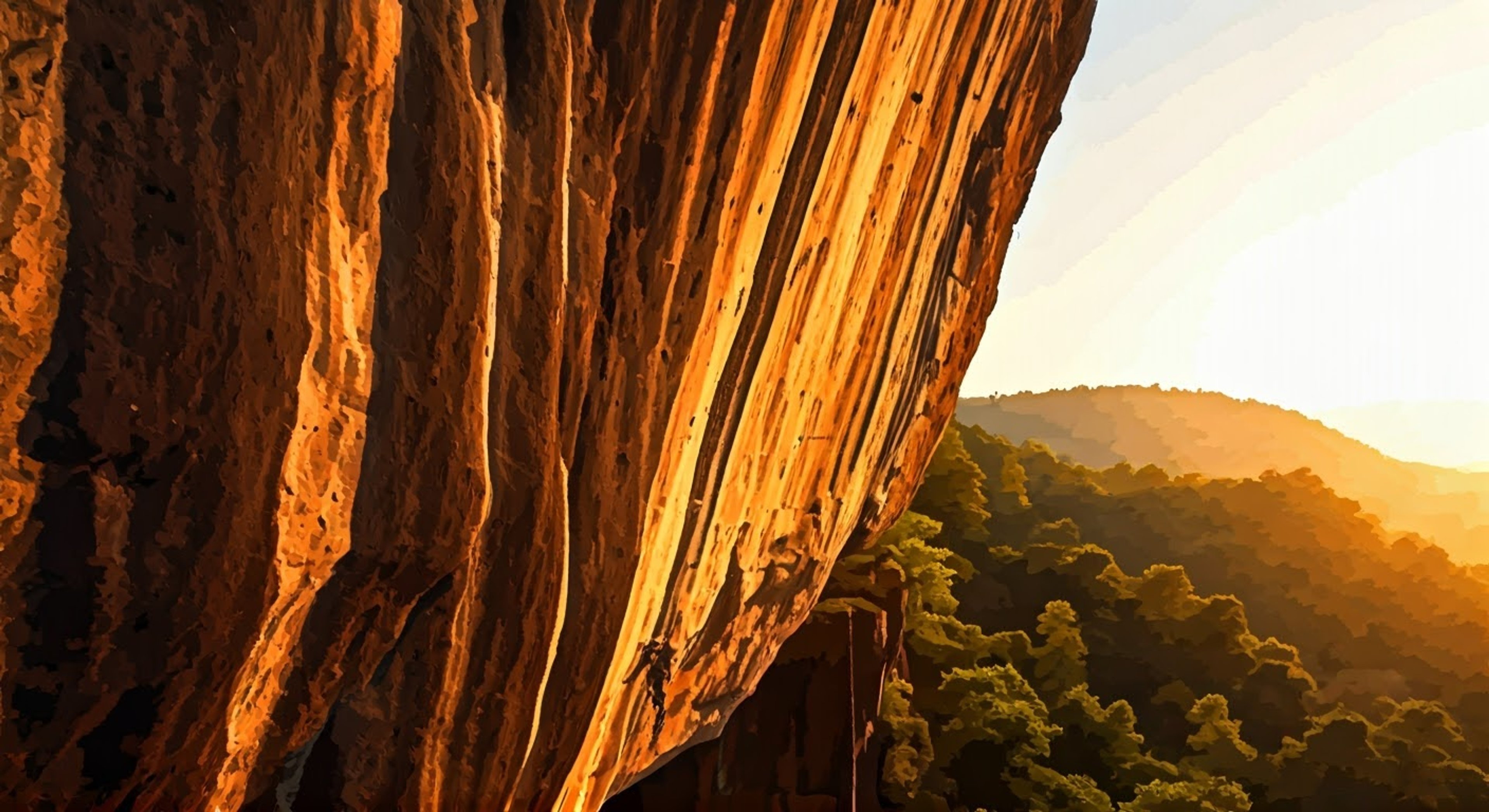 You find yourself signing up for a private climbing lesson with the charismatic Kenji Kon, known for his survival skills and experiences with dinosaurs. The session takes place in a remote mountainous area, where the thrill of height combines with the lingering threat of prehistoric predators. As your instructor demonstrates proper technique and safety measures, his confident demeanor and playful banter make the dangerous situation oddly exhilarating.