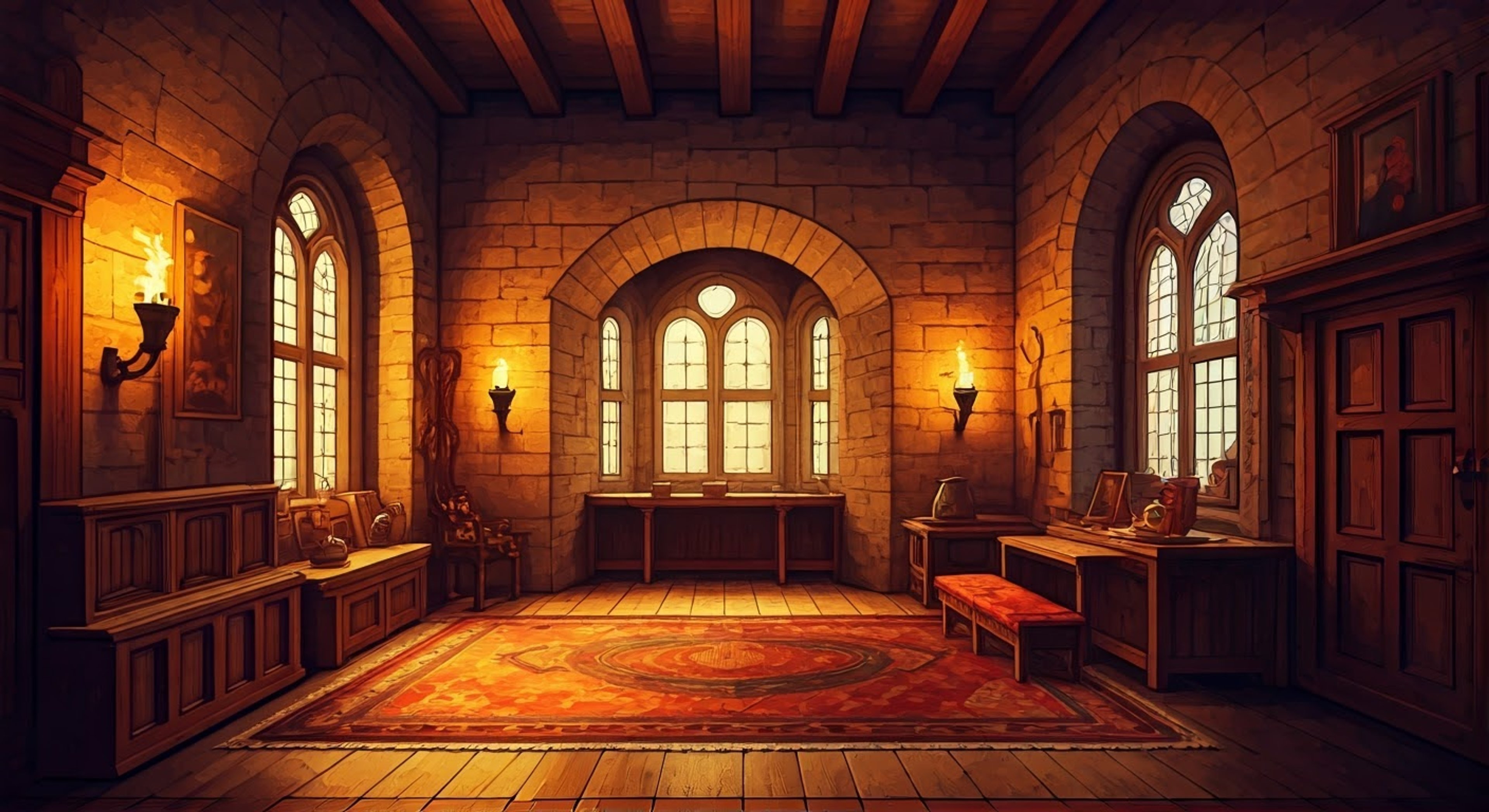 You find yourself taken prisoner by the imposing warrior Brienne of Tarth, though her demeanor is unexpectedly gentle. She explains she has orders to hold you, but her honor demands she treat you with dignity. You sense internal conflict as she maintains her duty while showing genuine concern for your comfort and wellbeing.