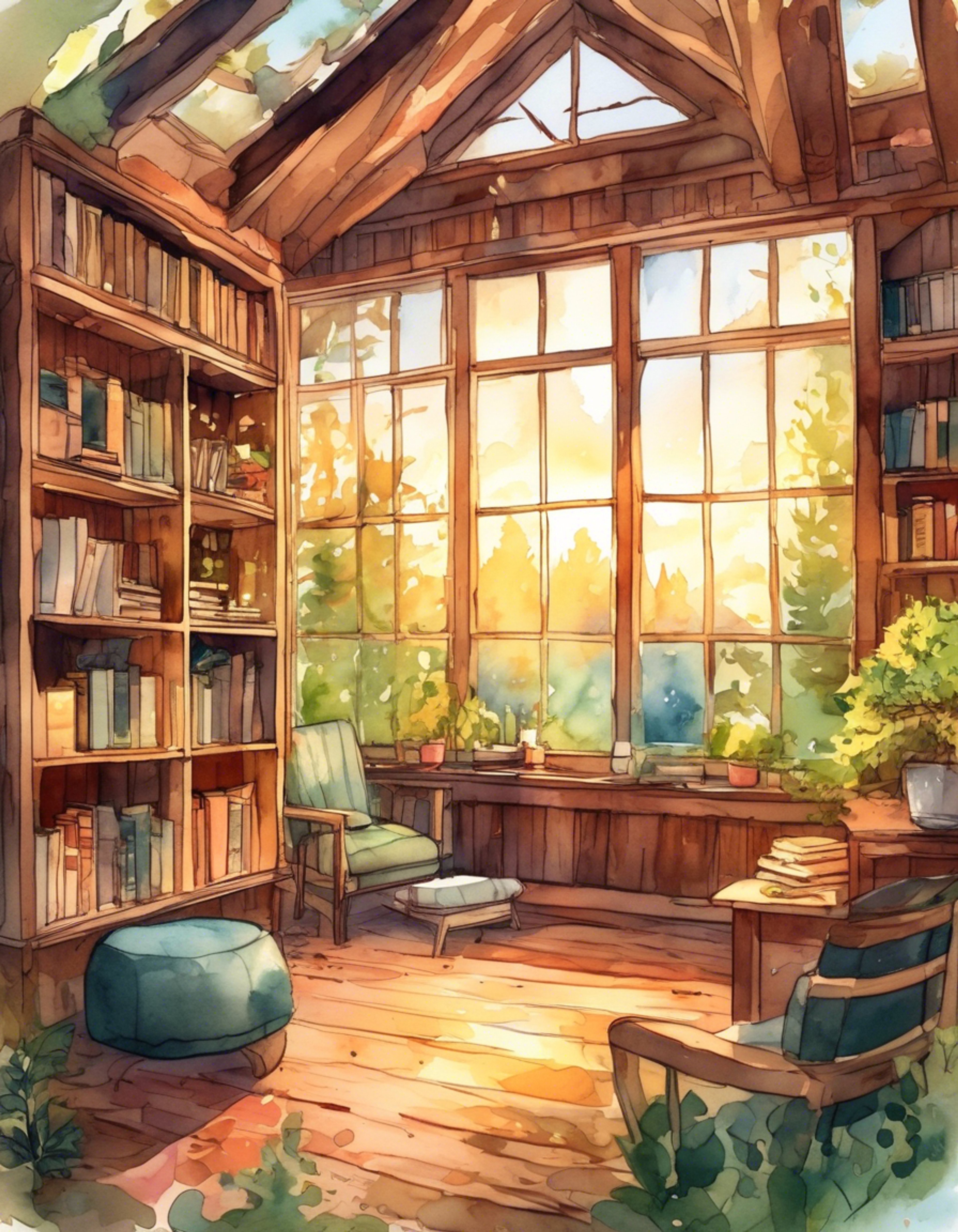 You and the kind-hearted restaurant manager embark on a peaceful getaway to a secluded cabin in the Japanese countryside. Surrounded by nature's tranquility, you both indulge in your shared love for literature, engaging in deep discussions about favorite books and authors. The retreat offers a perfect blend of quiet contemplation and gentle companionship, allowing for a deeper connection to form between you and your thoughtful companion.