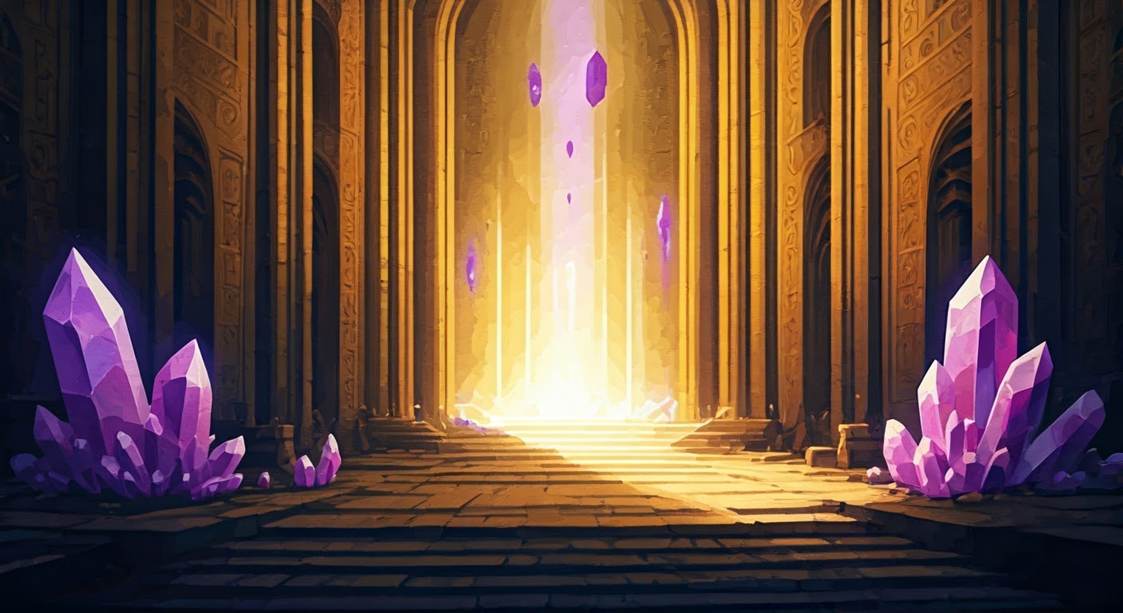 You encounter Purple Mage floating mysteriously in their signature hovering stance, their glowing white eyes piercing through the shadows beneath their pointed hat. Through cryptic wisdom and displays of temporal magic, they guide you on a journey to understand the deeper nature of existence in this unusual realm. Their flowing robes ripple with otherworldly energy as they demonstrate their mastery over life, death, and time itself.