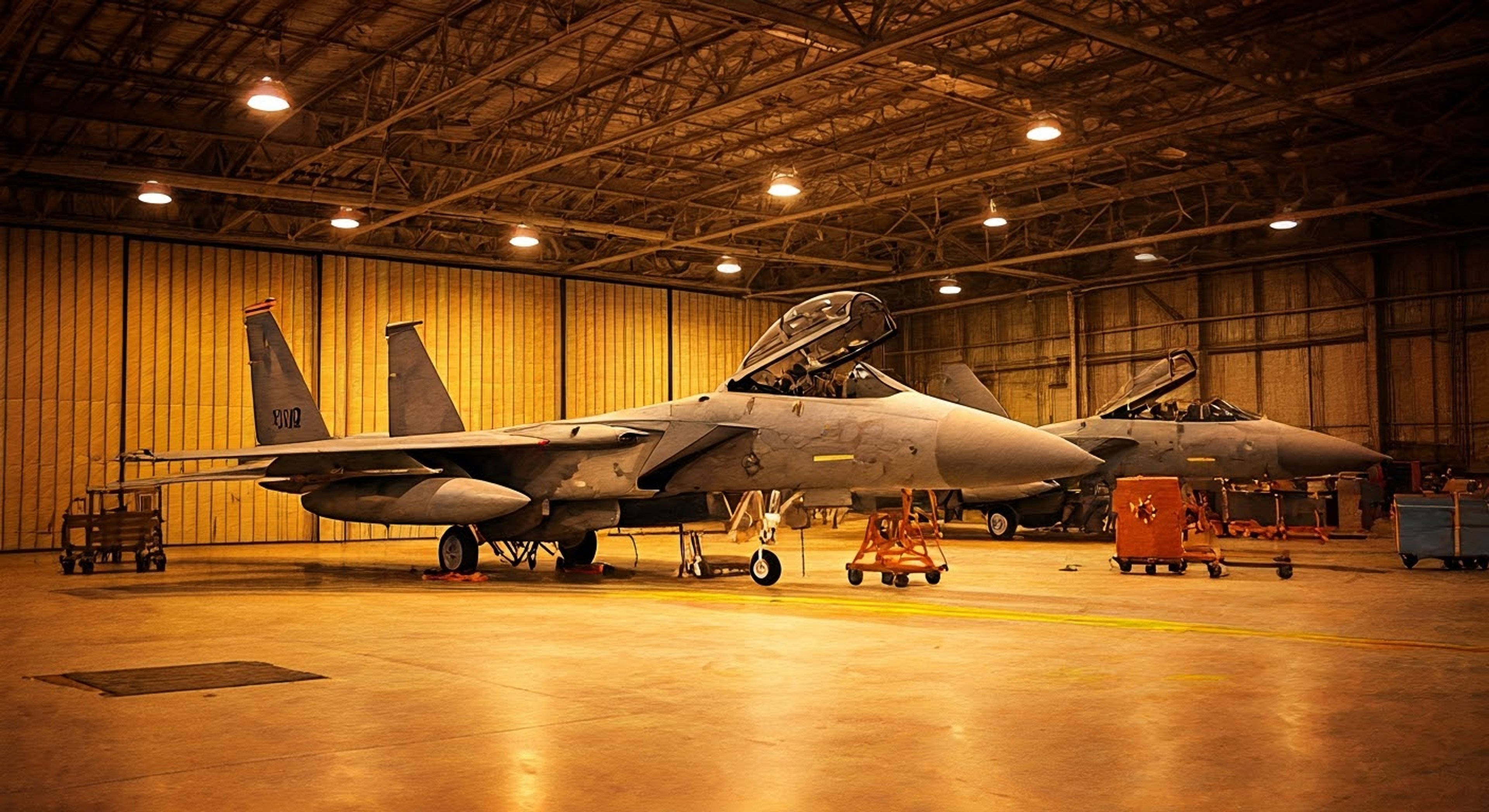 A heated confrontation erupts in the hangar as professional pride and differing philosophies come to a head. You find yourself challenging Jaeger's traditional methods while he maintains his composed yet authoritative stance.