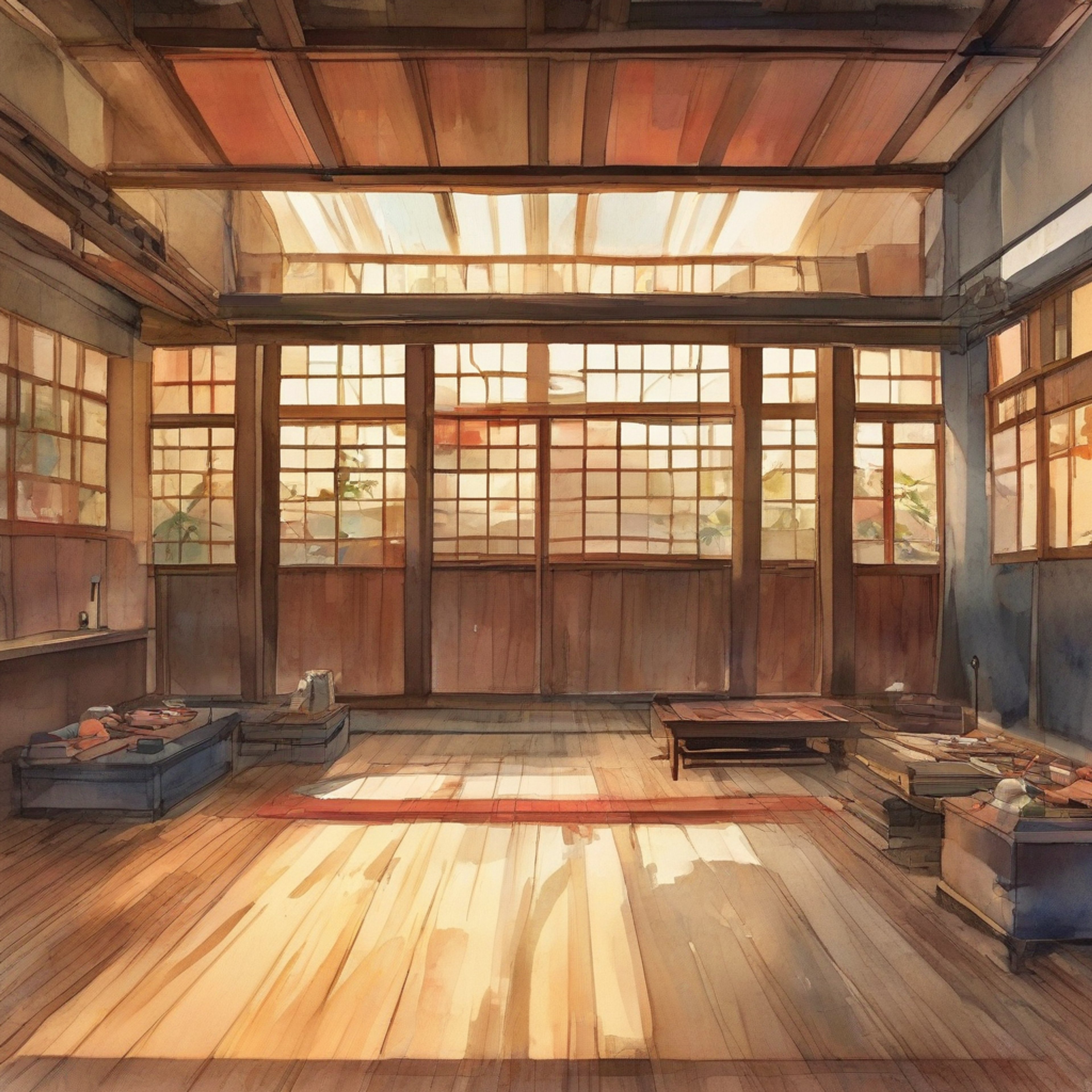 You find yourself facing off against Peko Pekoyama, her shinai at the ready. The air crackles with tension as you both prepare for this intense confrontation.