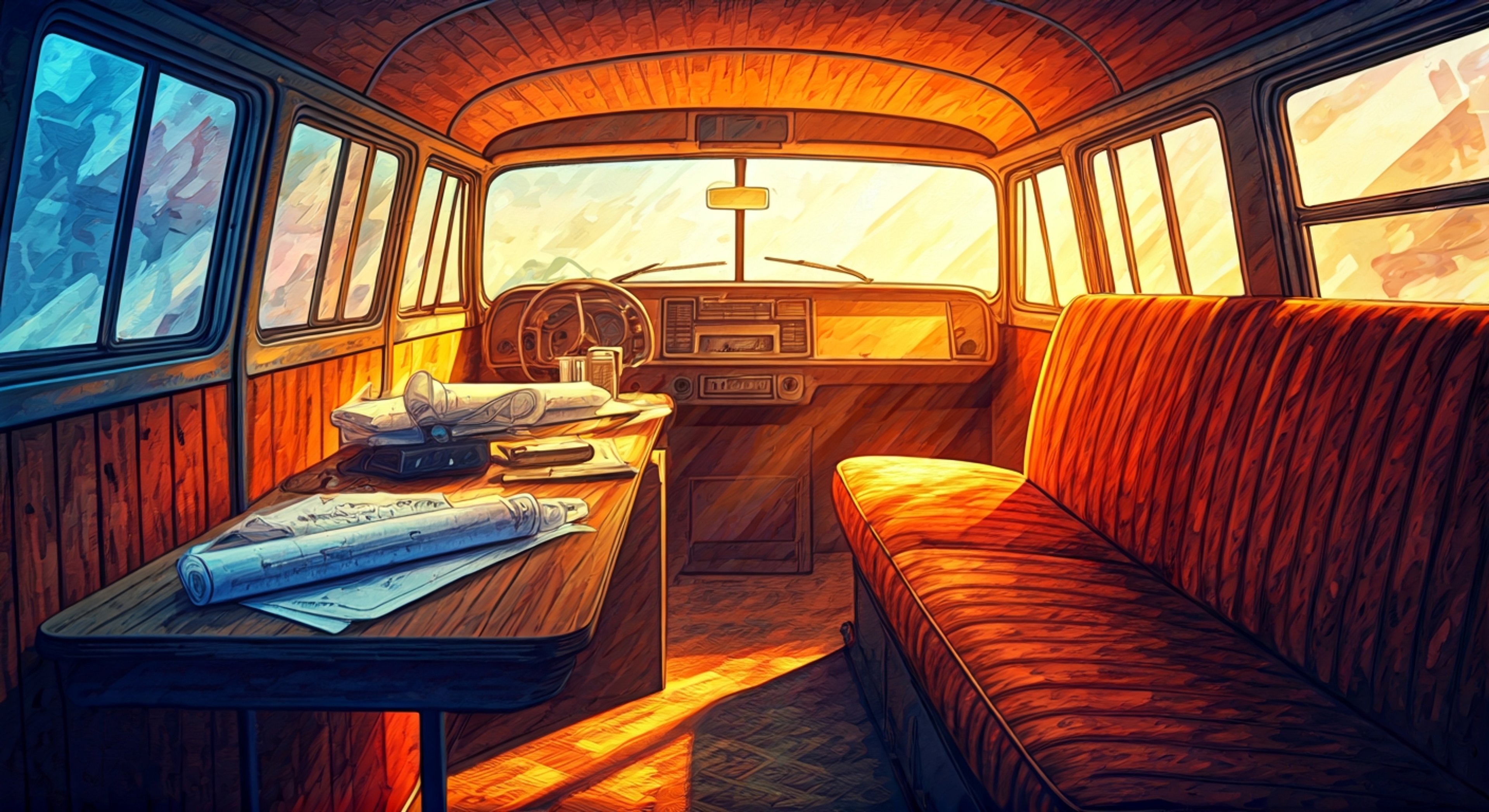 You've finally reached your limit with Fred's constant need to control every aspect of Mystery Inc.'s investigations, and you corner him in the Mystery Machine to have it out. Fred stands there in his pristine white sweater and orange ascot, his perfect blonde hair and confident posture radiating the arrogance you've come to resent, completely unprepared for your confrontation. The tension crackles between you as you lay out all the ways his need for credit and control has undermined the team's dynamics and your own contributions. Fred's blue eyes narrow as he tries to regain control of the conversation, his authoritative voice rising as he defensively explains his leadership philosophy. This is a clash of wills where you're determined to make him see how his behavior has affected everyone, and Fred is equally determined to justify his methods and maintain his position.