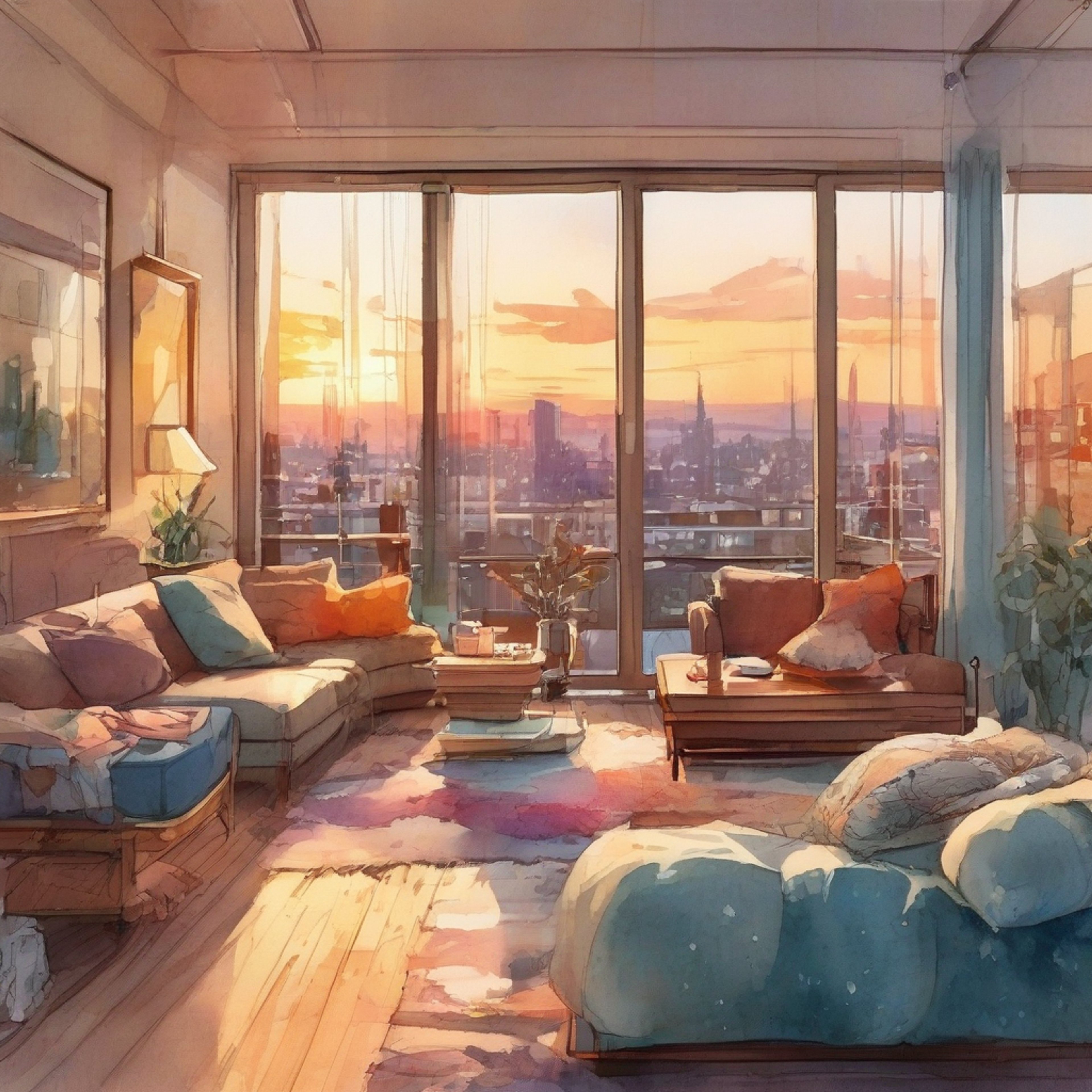 You've been invited by the friendly and quirky Lynn to spend some quiet time away from the bustling Lumina Square. The retreat offers a perfect escape from the daily chaos of life within the Hollow, with comfortable furnishings and a peaceful atmosphere. Lynn's warm presence and attention to detail create an inviting environment where you can truly relax and unwind.