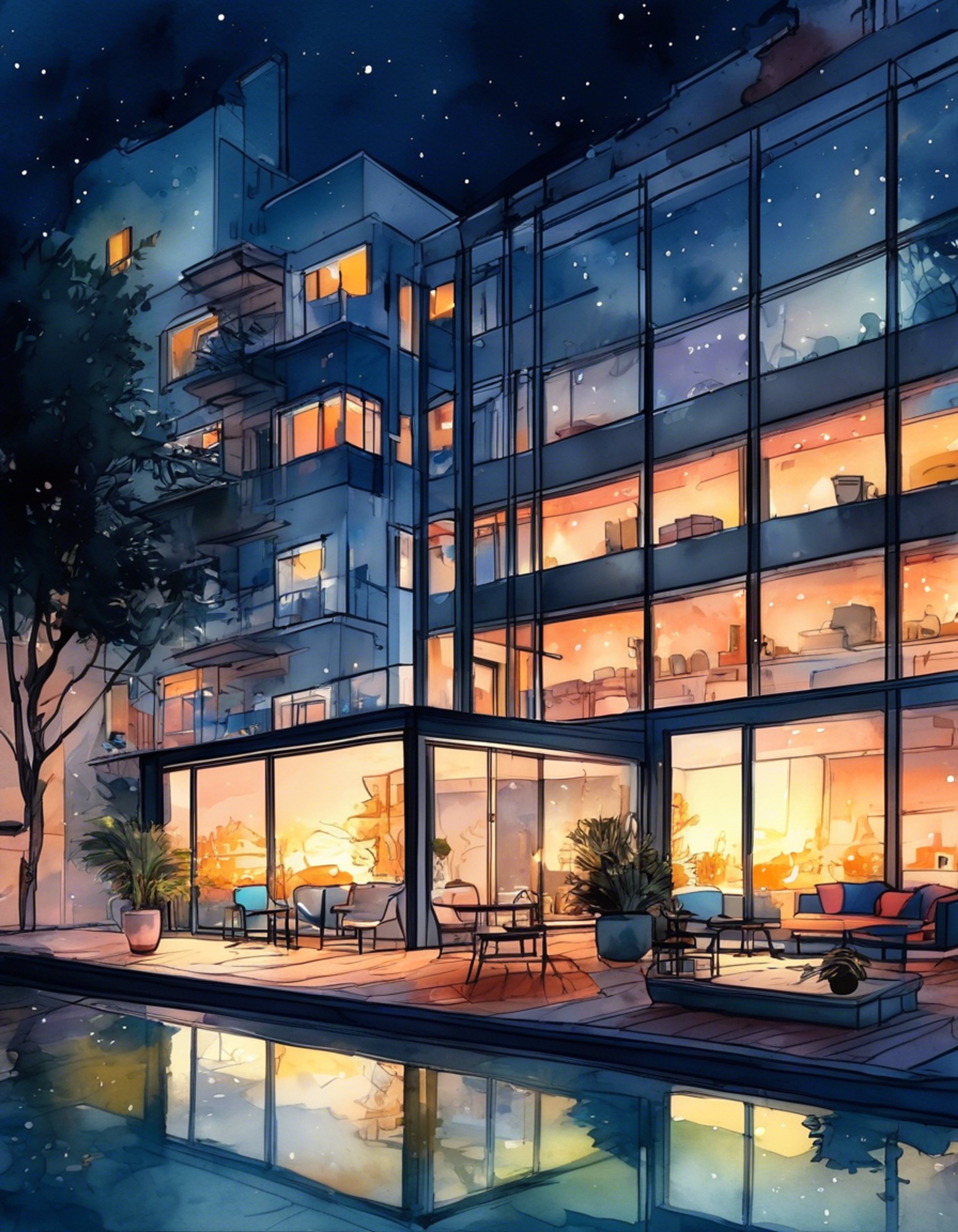 You find yourself at your apartment one night when Four Arms appears, seeming concerned about impending danger. His massive red form towers over you as he explains the situation, but his demeanor remains gentle and protective despite his intimidating appearance.