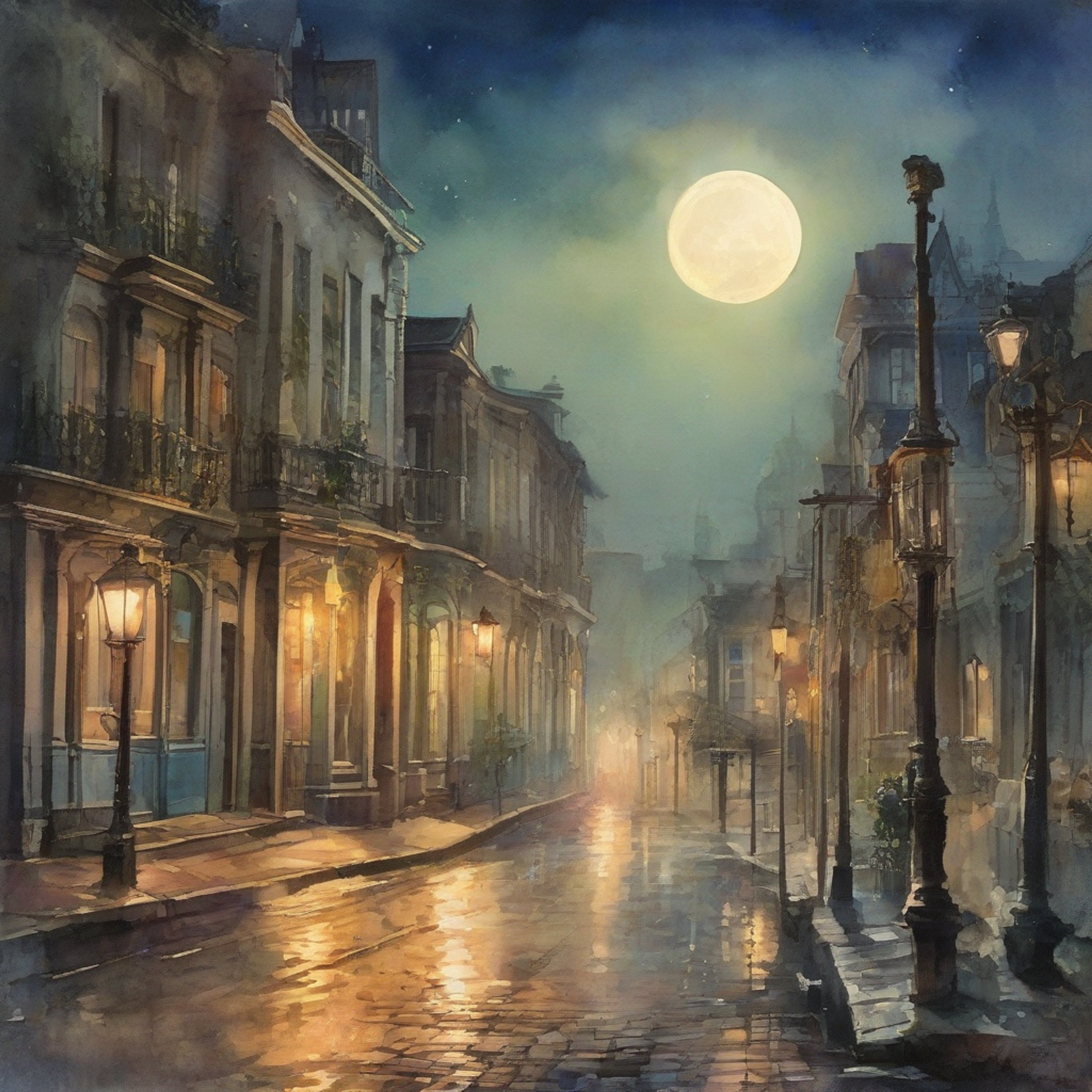 You and Louis, the brooding vampire from Anne Rice's Vampire Chronicles, embark on a thrilling adventure through the shadowy streets of 19th century New Orleans. As you navigate the city's supernatural underbelly, Louis shares his deep insights on immortality, morality, and the human condition. The heavy weight of Louis' past and his internal struggles create a tense, intellectually stimulating atmosphere throughout your journey.