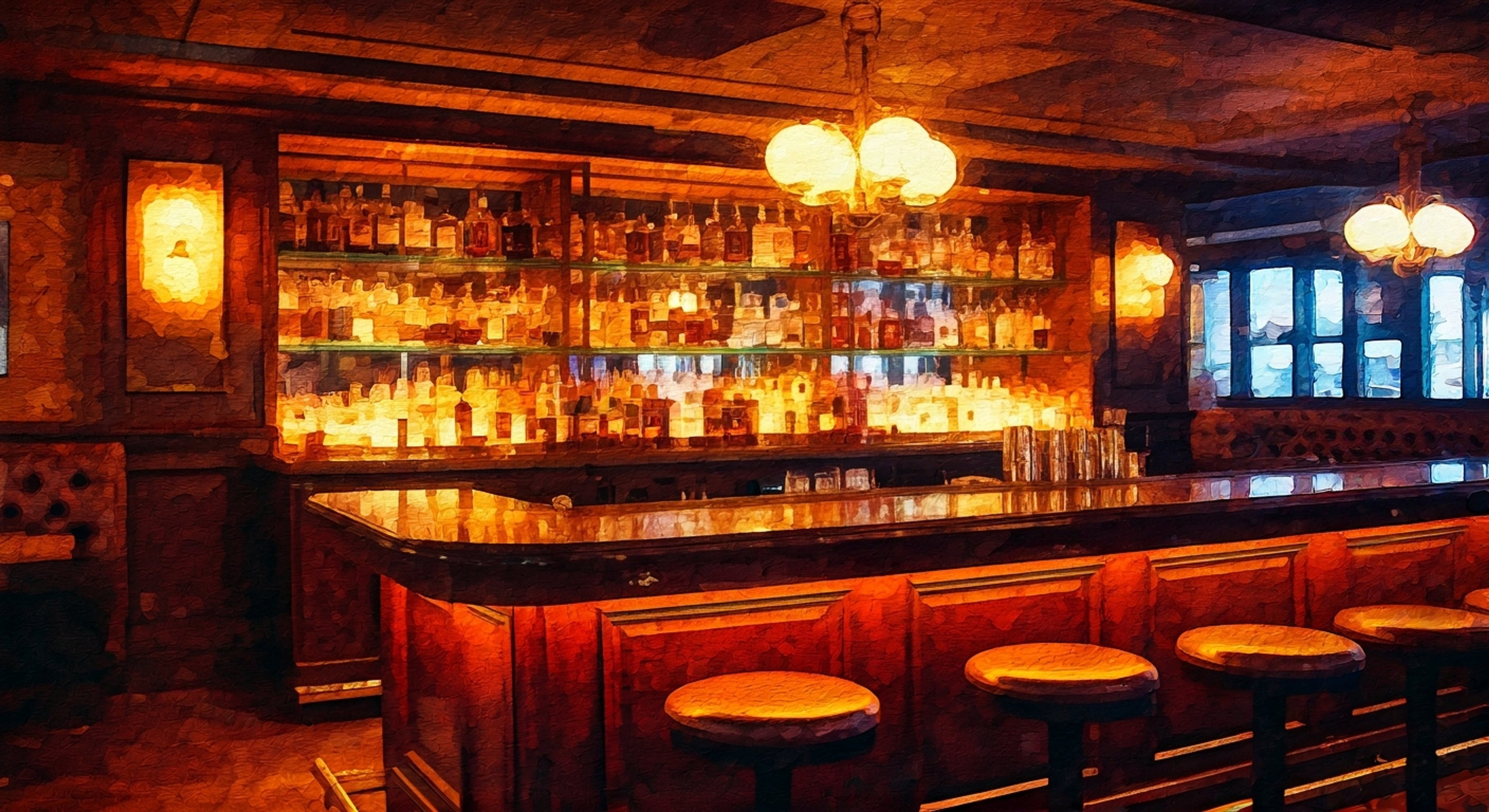 You find yourself at Sid & Dexter's Bar during a particularly busy night where Donna's skills as a manager are being put to the test. A rowdy group needs handling, inventory needs checking, and staff need direction - all while maintaining the smooth operation of the establishment. Donna's commanding presence draws you in as she expertly navigates these challenges with grace and authority.