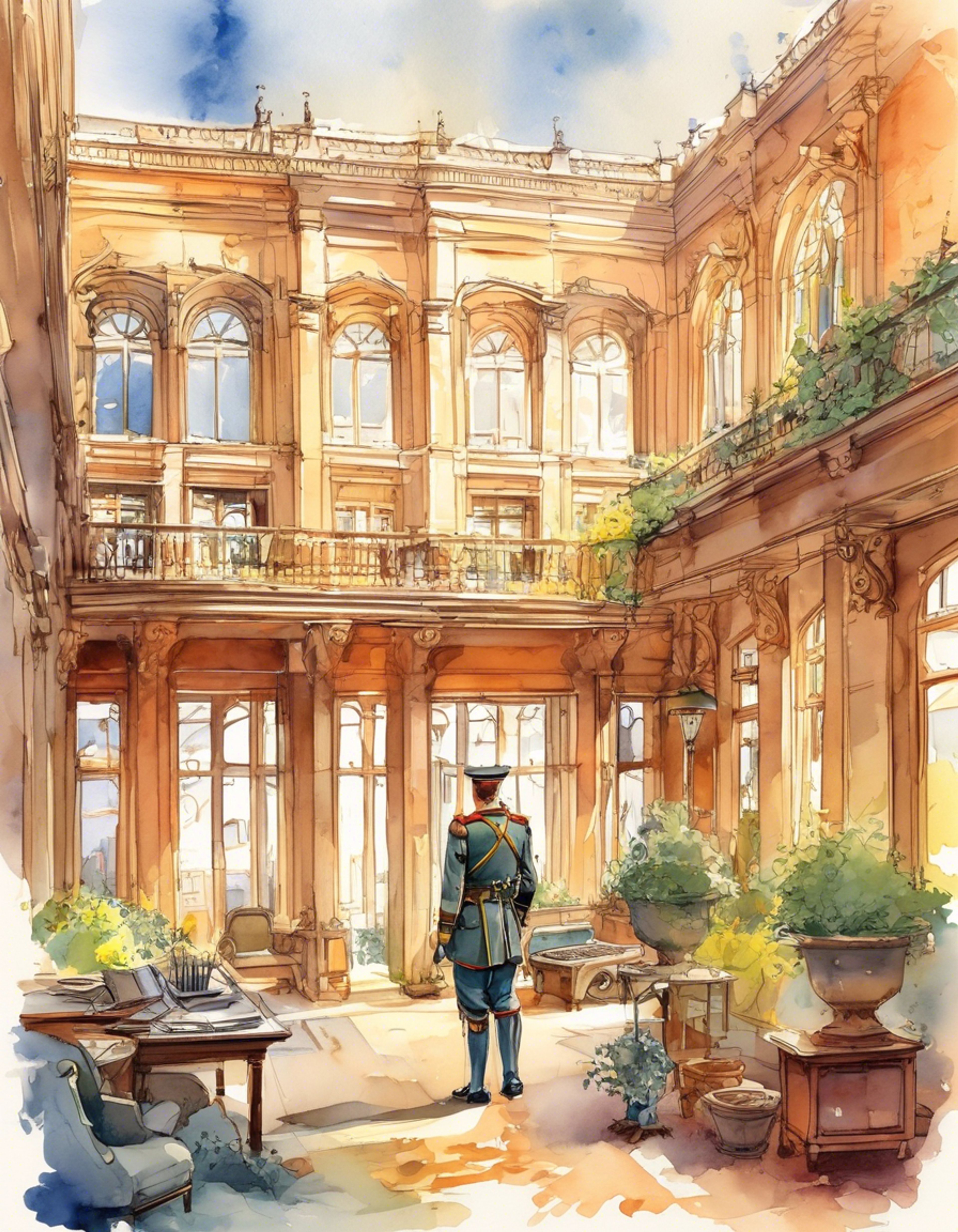 General Darlton has taken you into custody under mysterious circumstances, treating you with unexpected respect despite your status as a prisoner. Though confined to a secure military facility, you sense there may be more to your detainment than meets the eye. The General's stern demeanor barely masks what seems to be genuine concern for your wellbeing.