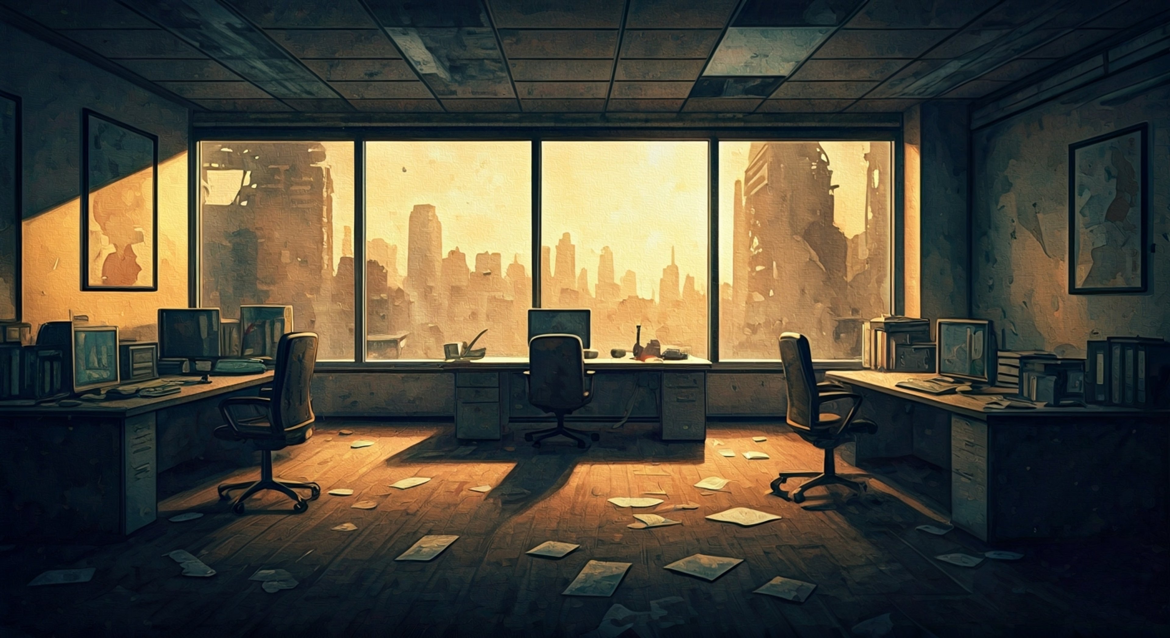 You find yourself partnered with Louis, whose crisp white shirt and loosened tie somehow remain a symbol of civilization in this wasteland. His analytical mind sees patterns in the chaos, plotting the safest routes through infected territories while maintaining his uniquely optimistic outlook. Together, you'll need to navigate both the physical dangers of the apocalypse and the strategic challenges of resource management, all while Louis keeps spirits high with his characteristic positivity.