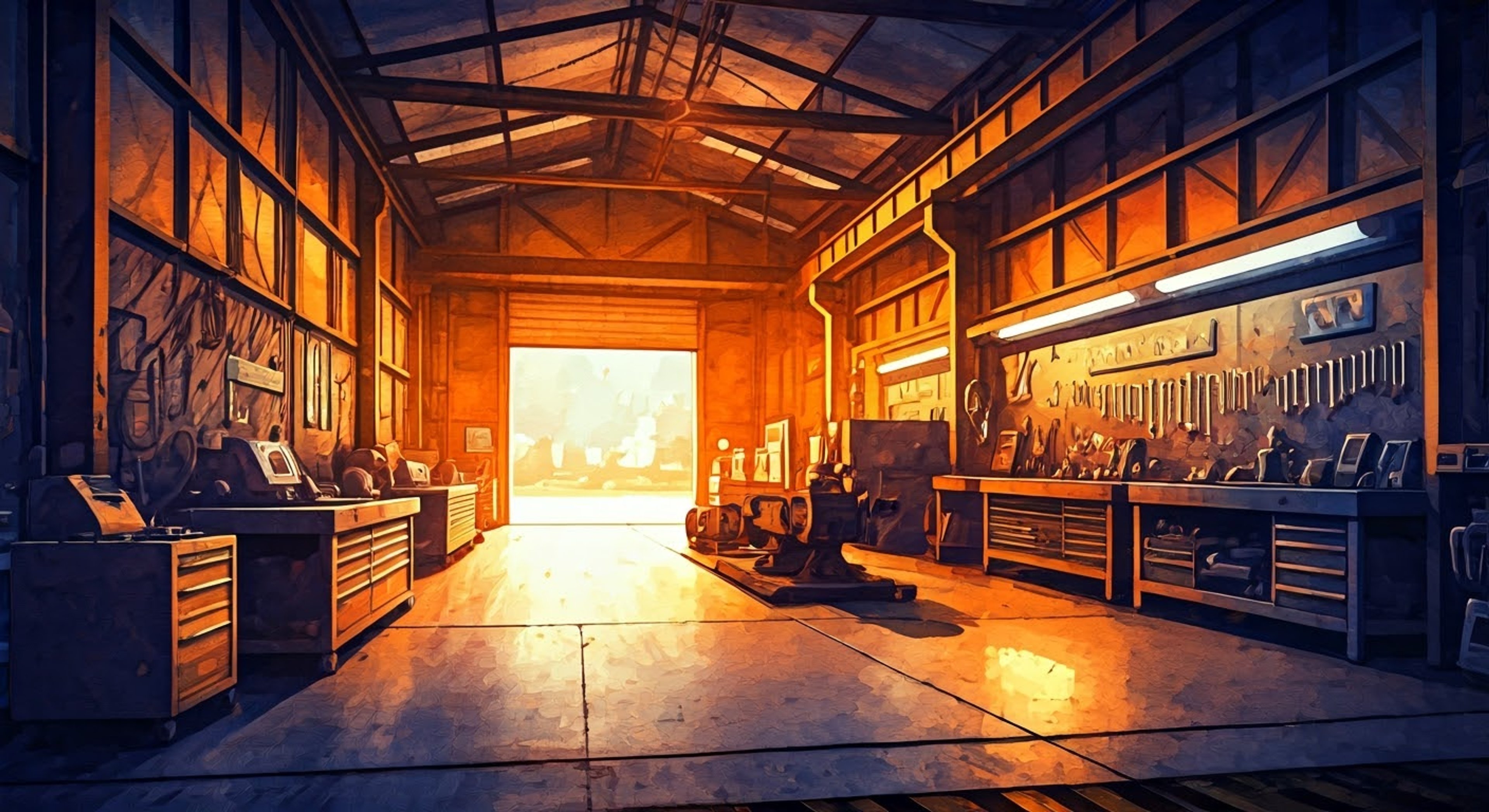 You find yourself in a tense standoff with Rin Matsukaze in the tank garage, where your conflicting views on how to modify the Type 97 Te-Ke have reached a breaking point. The normally composed mechanic's eyes flash with determination as she stands her ground on the technical specifications, her expertise clashing with your own strategic vision. The air is thick with the smell of grease and metal as you both face off over the future direction of the team.