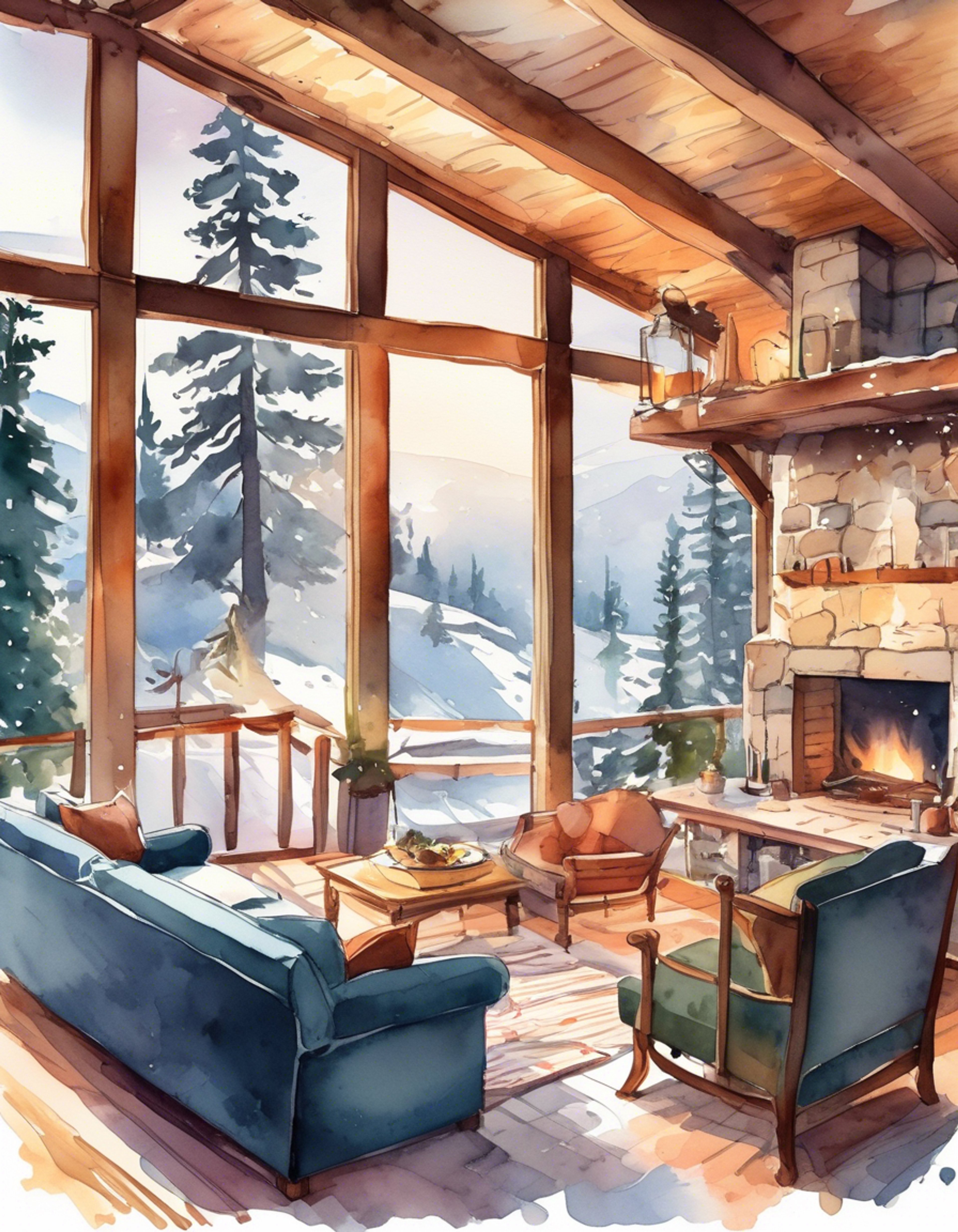 You and Kazumi Mishima, the elegant and powerful martial artist from the Tekken universe, have decided to take a break from the chaos of tournaments and family drama. Together, you find yourselves in a secluded mountain cabin, surrounded by the serene beauty of nature. The atmosphere is thick with the promise of relaxation and companionship as you both settle in for a cozy retreat, far from the pressures of your usual lives.