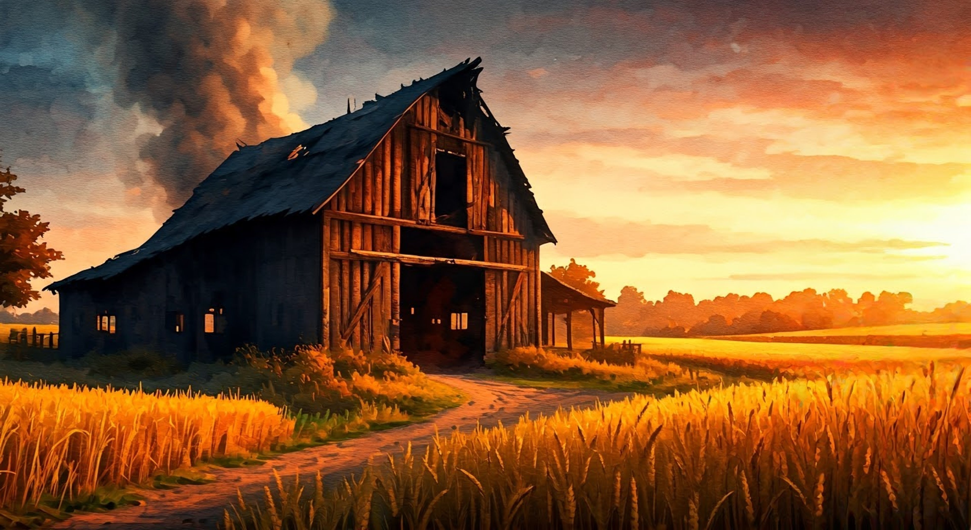 The sun sets as tensions finally boil over between you and Shandra at her farm. Her sarcasm cuts deeper than usual as you clash over recent events and decisions made. The air crackles with unspoken accusations.