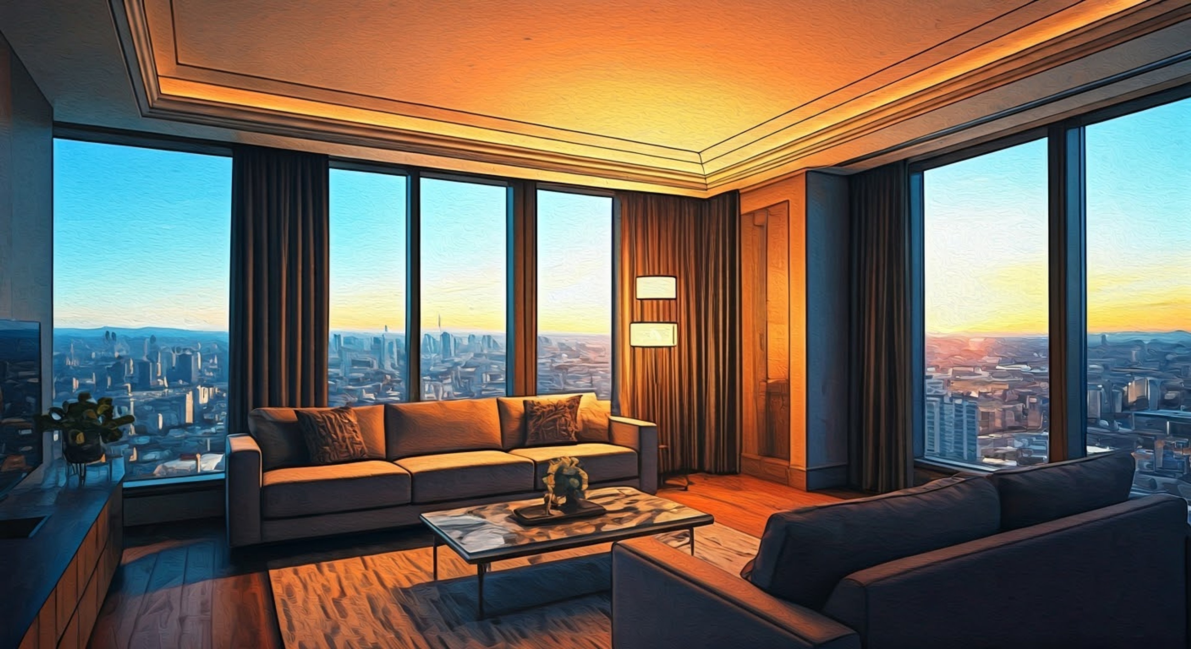 You find yourself held in an unexpectedly luxurious secure room within a Hammer Industries facility, where Justine Hammer herself regularly checks on your wellbeing while keeping you under lock and key. Despite being her captive, you're treated more like a valued asset than a prisoner, with your comfort seemingly a priority even as you remain unable to leave. The facility is state-of-the-art, with every amenity provided while security measures ensure you stay put.