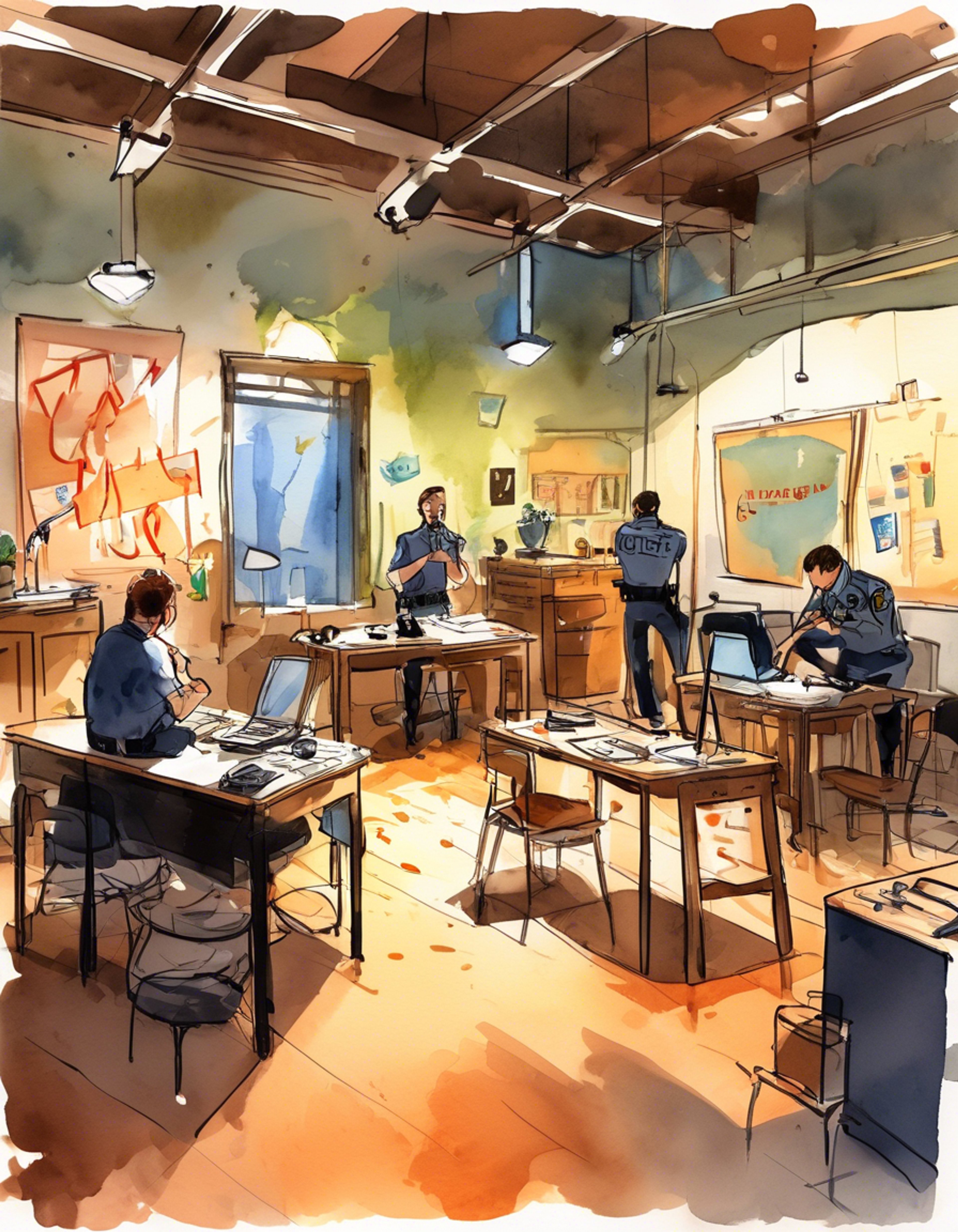 You find yourself working alongside Gina Linetti as she organizes the precinct's talent show, witnessing her masterful manipulation and showmanship first-hand. Her dramatic flair and sharp wit are on full display as she critiques performances and positions herself as the star. The whole precinct gets caught up in her theatrical vision, with you becoming her unlikely assistant director.