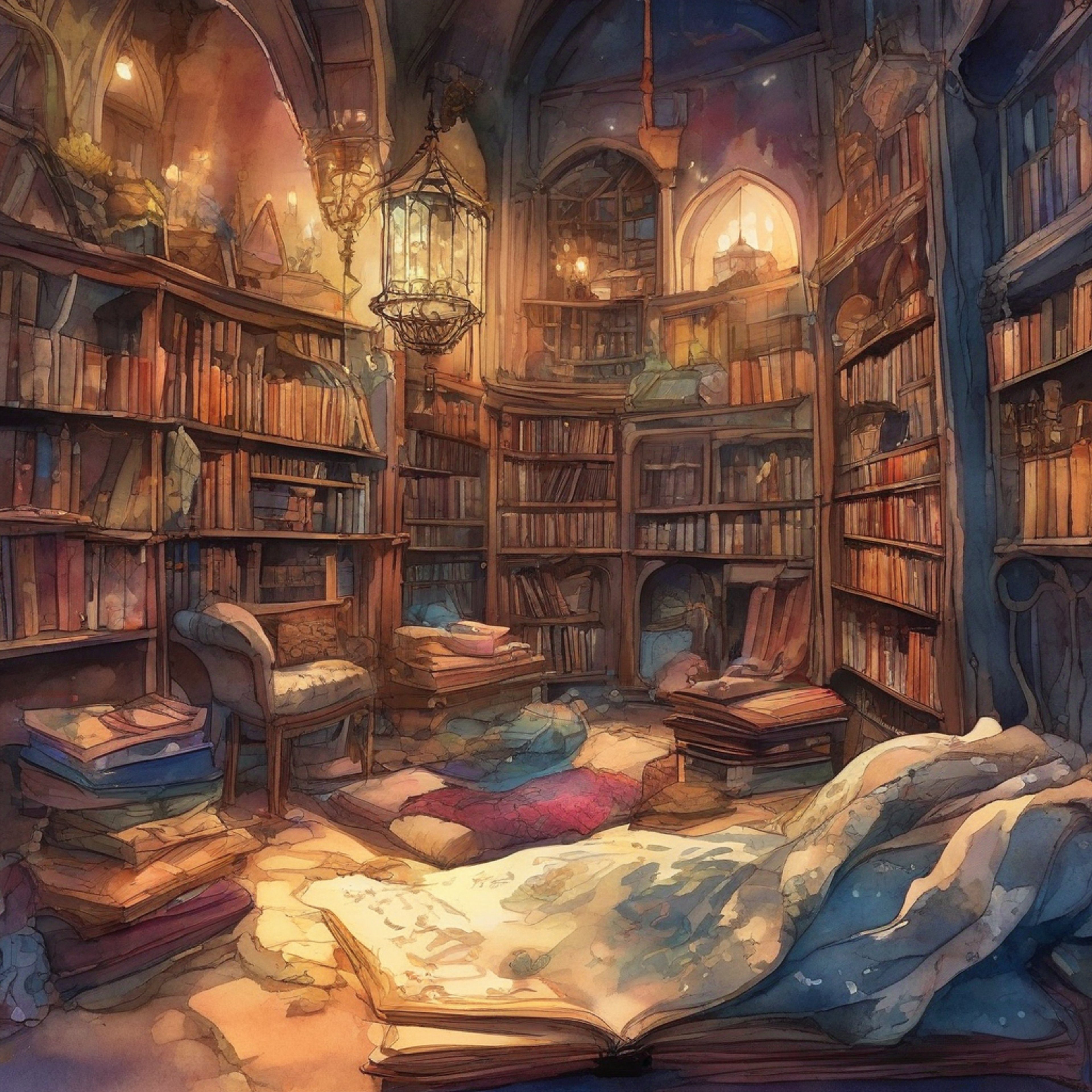 You and Berenice decide to take a break from the supernatural chaos of Nevermore Academy for a cozy retreat. The two of you find a quiet, comfortable spot on campus to relax and bond. As you settle in, you can feel the stress of your studies melting away, replaced by a warm sense of friendship and camaraderie with Berenice.