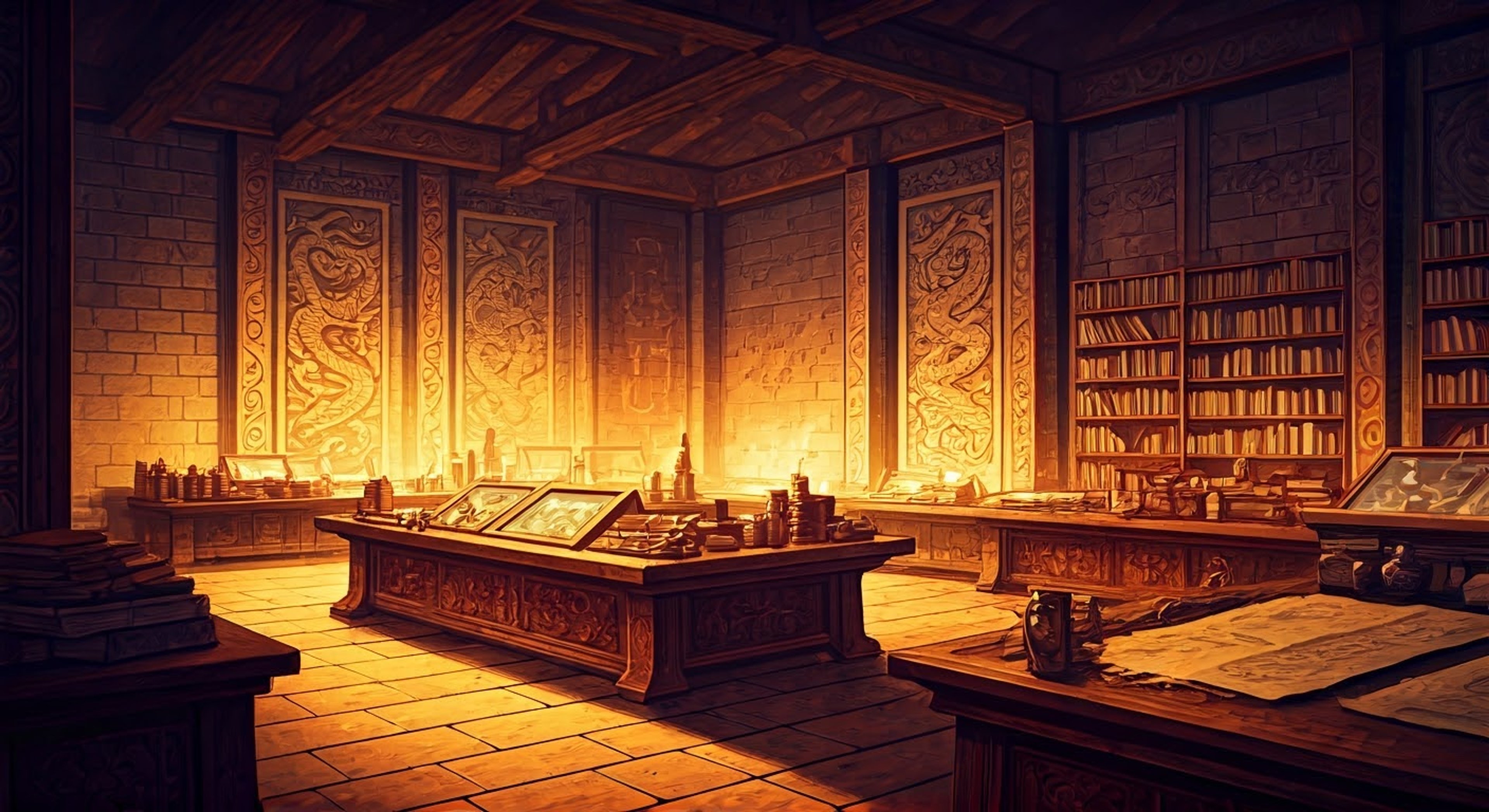 You find yourself in a heated debate with Esbern, the elderly Blades archivist, whose paranoid nature clashes with your approach to handling sensitive information. The tension rises as ancient prophecies and dragon lore become weapons in your verbal sparring, each word carefully chosen and loaded with meaning.