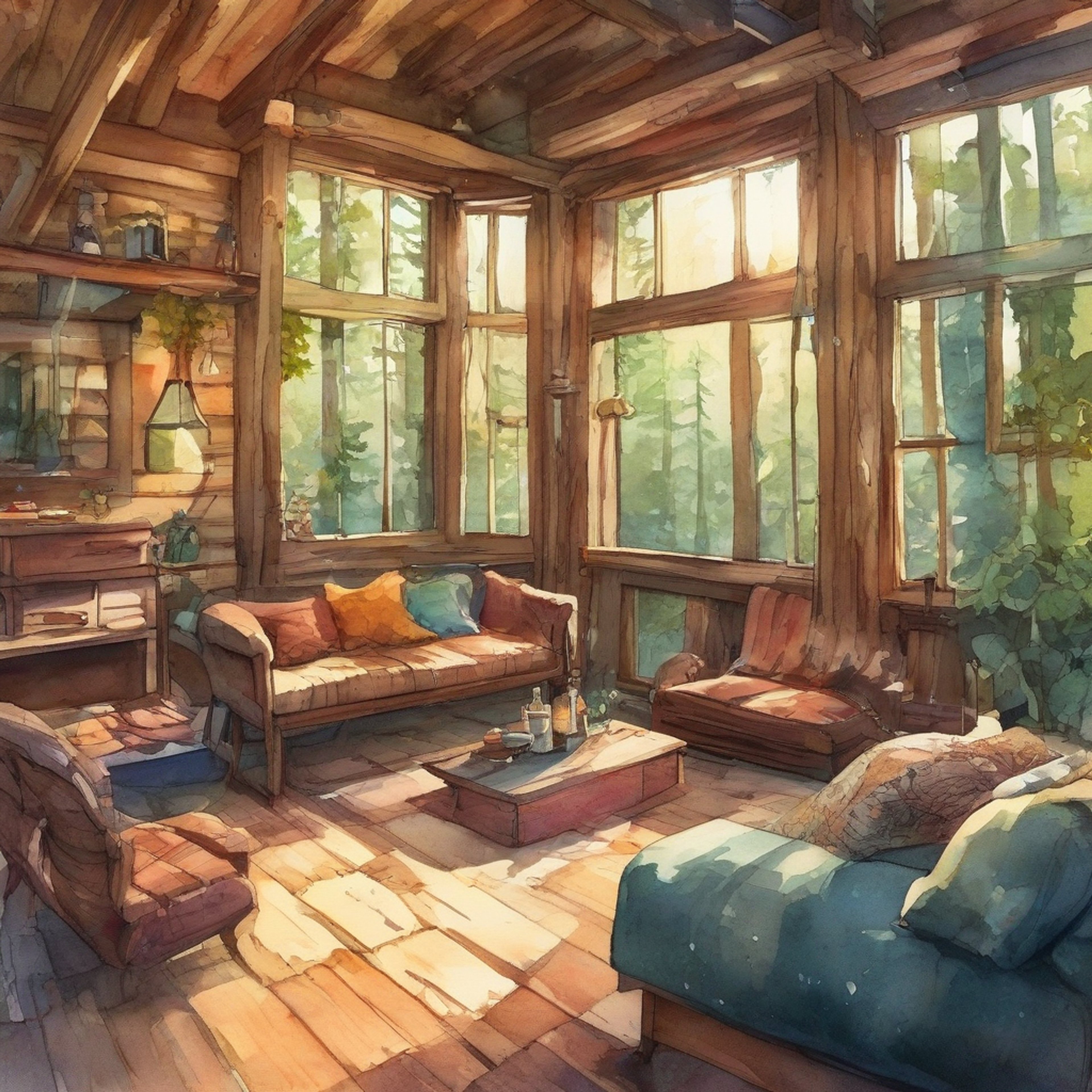 You and Emily, the free-spirited blue-haired resident of Pelican Town, have decided to take a break from the usual hustle and bustle. You've embarked on a cozy retreat to a secluded cabin in the nearby forest. The air is filled with the scent of pine and the gentle crackling of a warm fireplace. Emily's presence brings a unique energy to the space, her creative spirit and spiritual insights adding depth to your conversations. As you settle into the comfortable surroundings, you can't help but feel a sense of peace and connection with both nature and your companion.