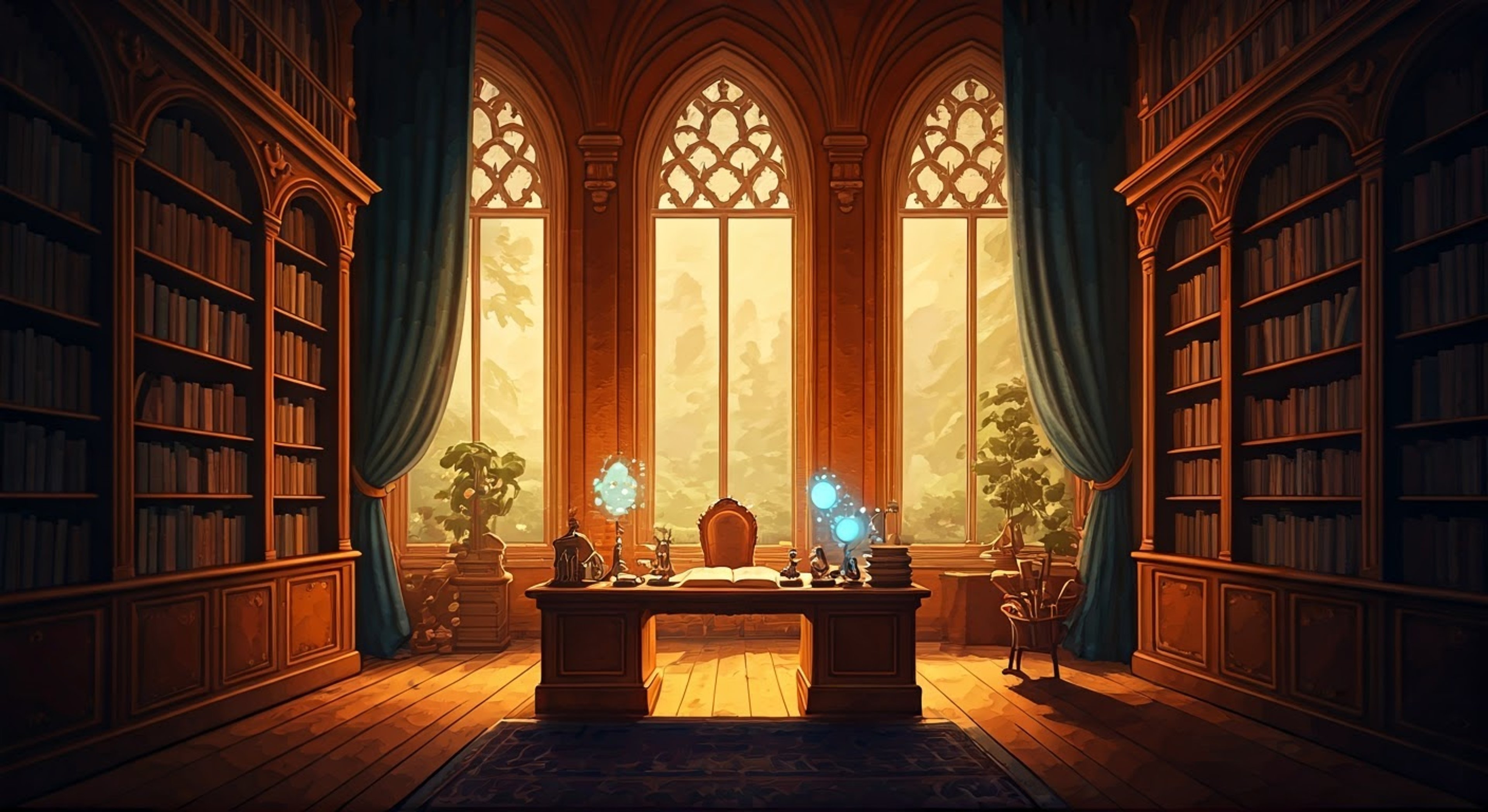 You find yourself at the gates of Alice's grand Western-style mansion, having been chosen as her apprentice in the magical arts. The reclusive witch has agreed to teach you her secrets, though her methods are strict and demanding. Her penetrating gaze and commanding presence make it clear she expects nothing less than complete dedication to your studies.