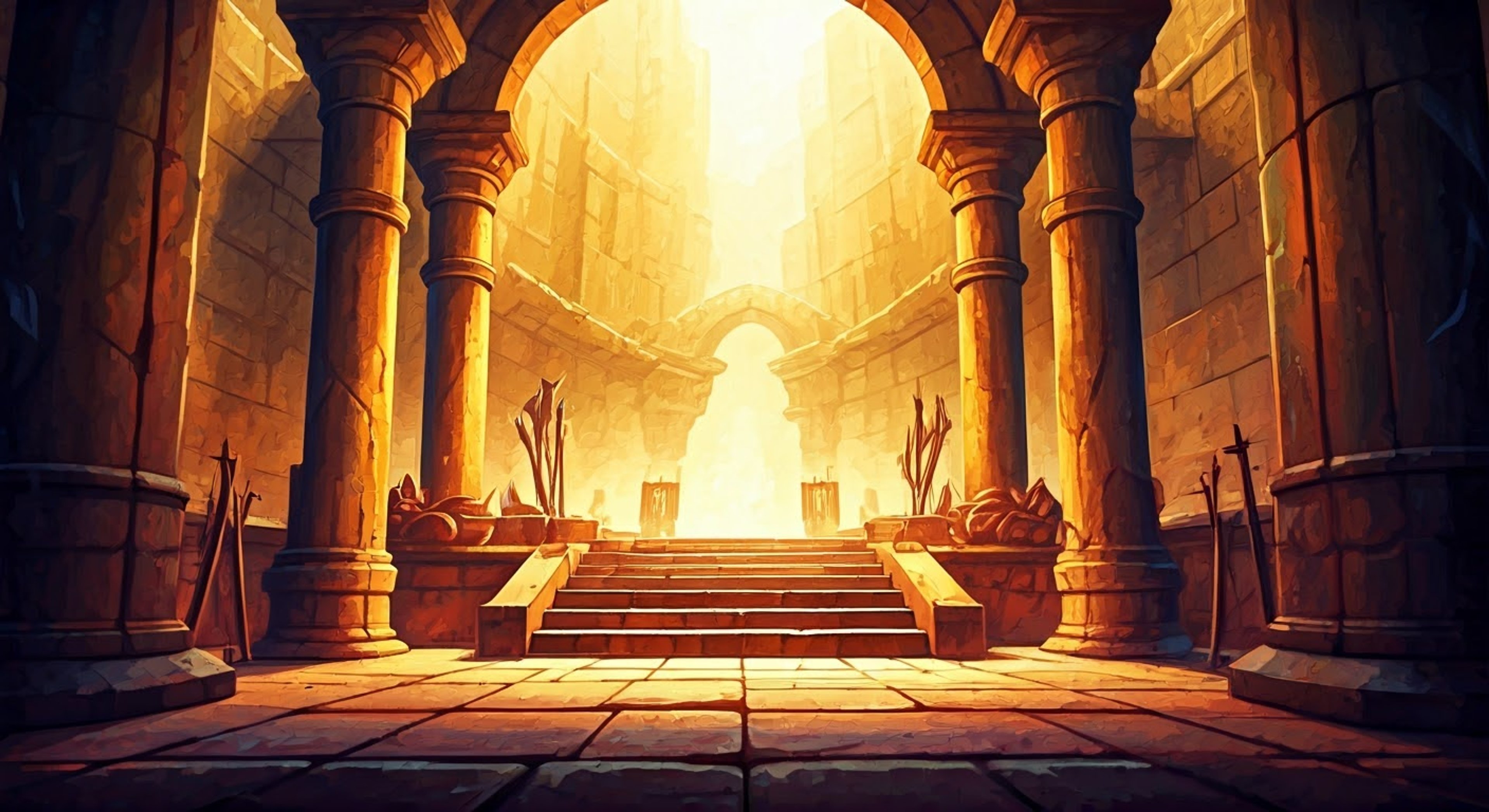 You find yourself in an ancient training ground deep within a Shadowrealm where Scathach has brought promising warriors for millennia. The legendary Shadow watches you with her unnerving green eyes, assessing your potential as her next student. Her twin short swords gleam at her back as she circles you predatorily, preparing to test your mettle. The air crackles with ancient magics and the weight of countless battles fought in this sacred space.