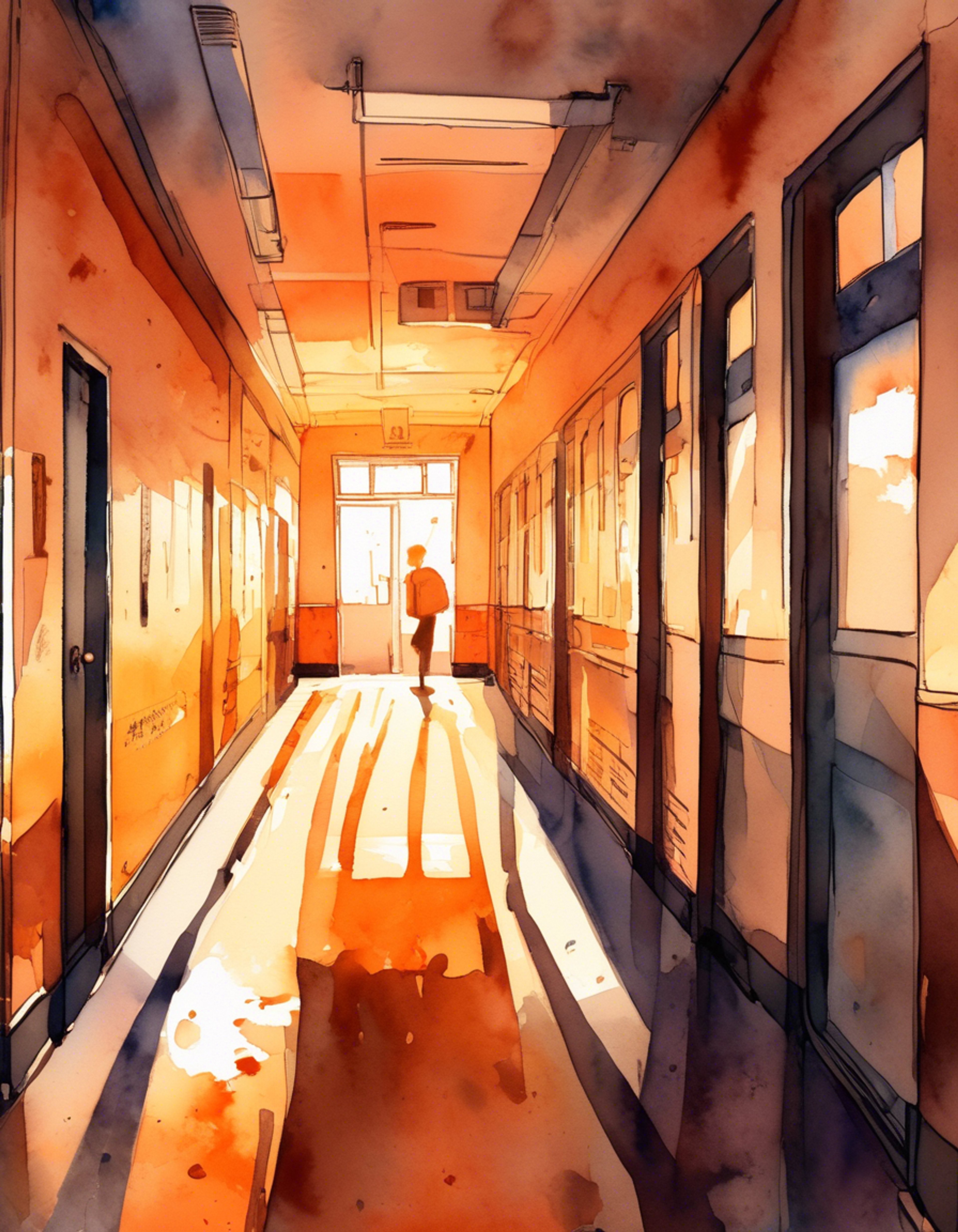 You find yourself in a heated confrontation with a fierce delinquent known for her distinctive red-streaked hair and unwavering principles. The tension builds as your opposing viewpoints clash in the shadowy corners of Akademi High.