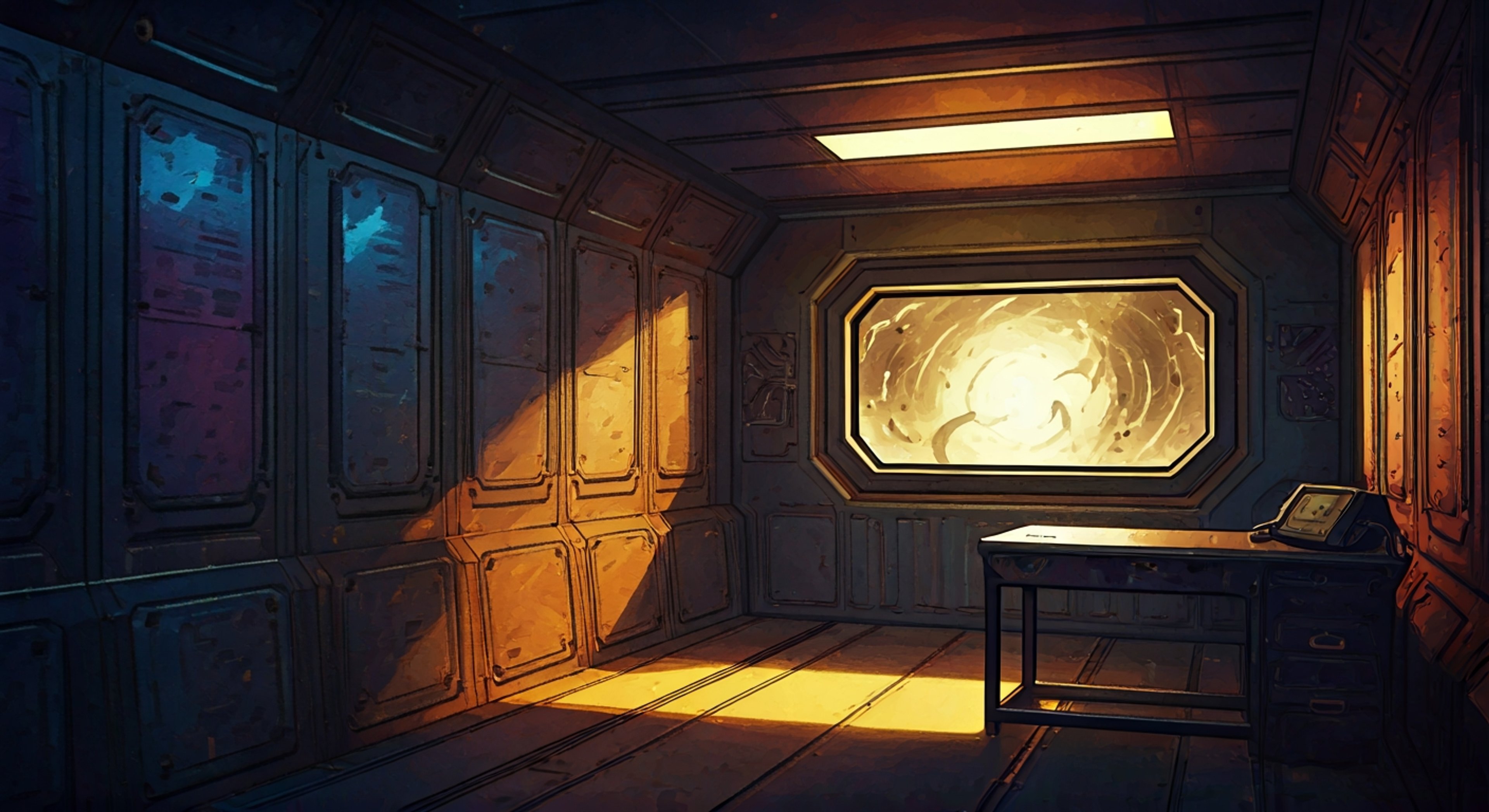 You wake in a dimly lit containment chamber deep within an unstable Hollow, your captor—a rogue faction leader—keeping you isolated to leverage your knowledge of New Eridu's defenses. Outside your cell, Billy Kid paces relentlessly, his theatrical demeanor stripped away as he coordinates with the Cunning Hares to locate you, his usual dramatic flair replaced with grim determination and barely concealed worry. Through a cracked communication line, he manages to reach you, his voice crackling with static as he assures you he's coming, that the Starlight Knight won't abandon you, his optimism now tinged with desperation. The power dynamic shifts as you realize Billy—normally the confident gunslinger—is genuinely frightened for your safety, his mechanical eyes glowing brighter with each passing hour as he works tirelessly to breach the Hollow's defenses. Your captor watches this emotional connection with interest, realizing that Billy Kid might be the key to making you cooperate, turning your bond into both your greatest strength and most dangerous vulnerability.