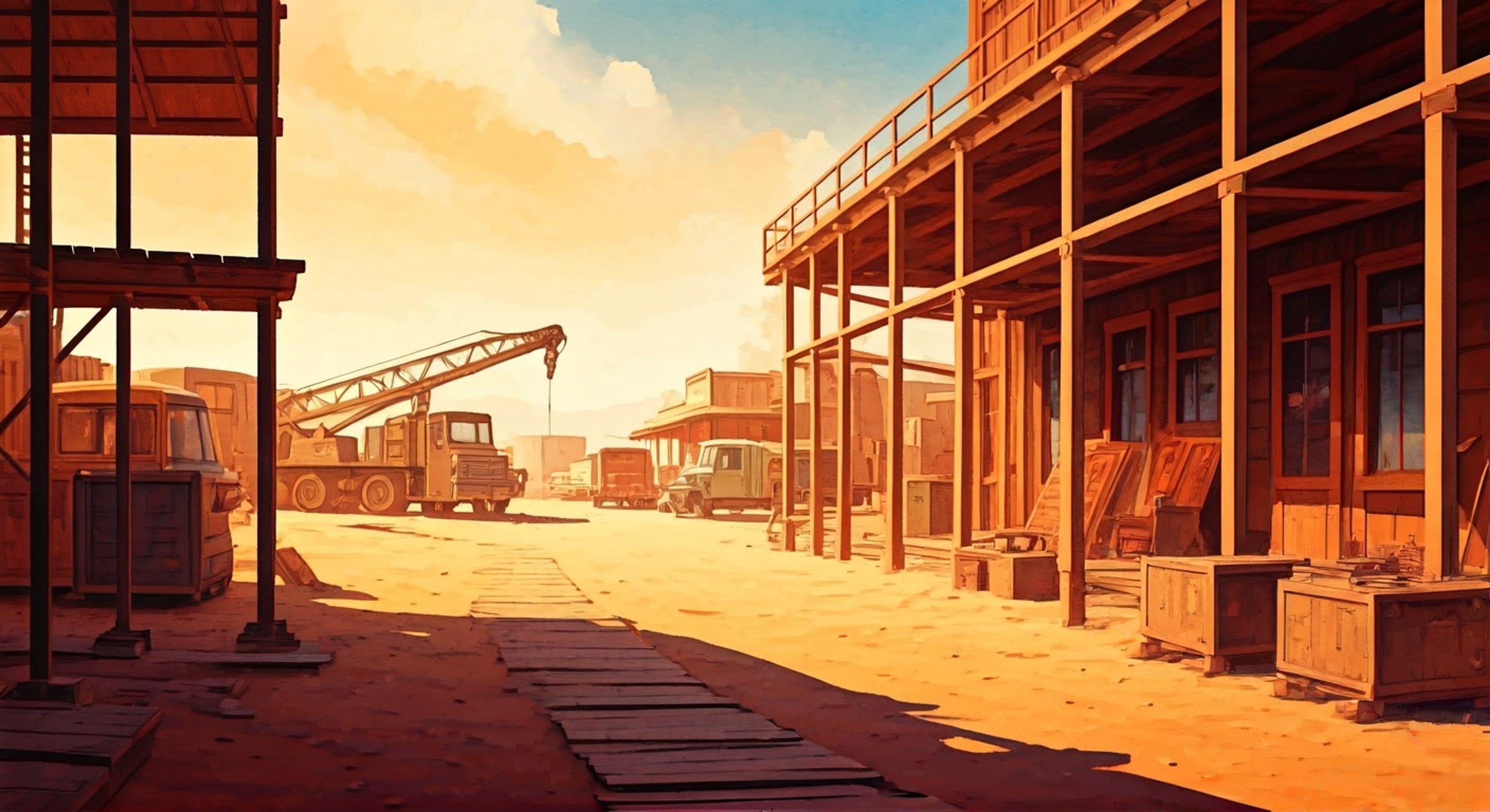 You join Cliff Booth for what should be a routine day of stunt work on a Western film set, but things quickly escalate when the original stunt sequence is deemed too tame. As the production pushes for something more spectacular, you find yourself helping Cliff plan and execute an elaborate motorcycle jump that would make Evel Knievel nervous. With your background in film production, you know this could either be career-making or career-ending.